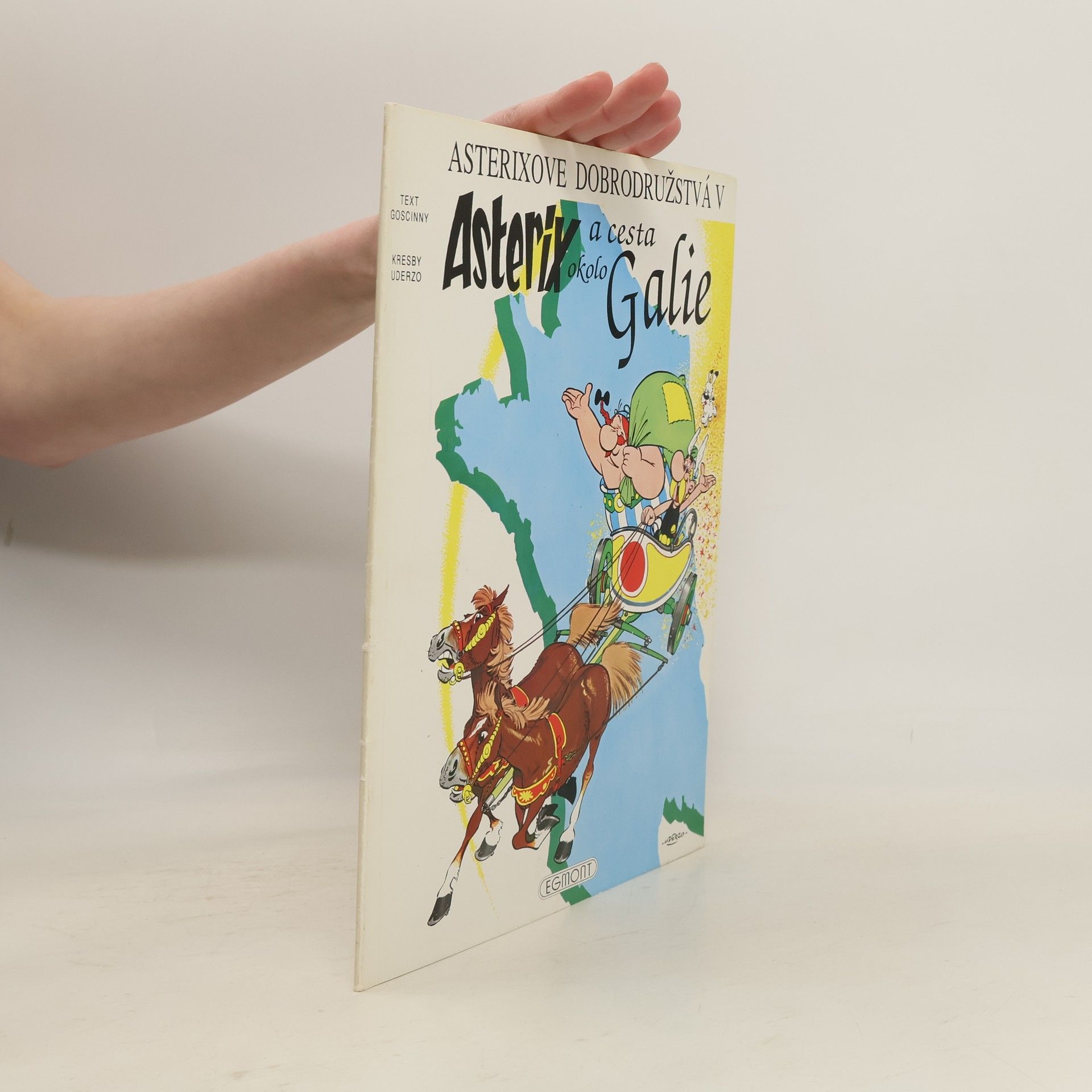 René Goscinny Asterix a cesta okolo Galie