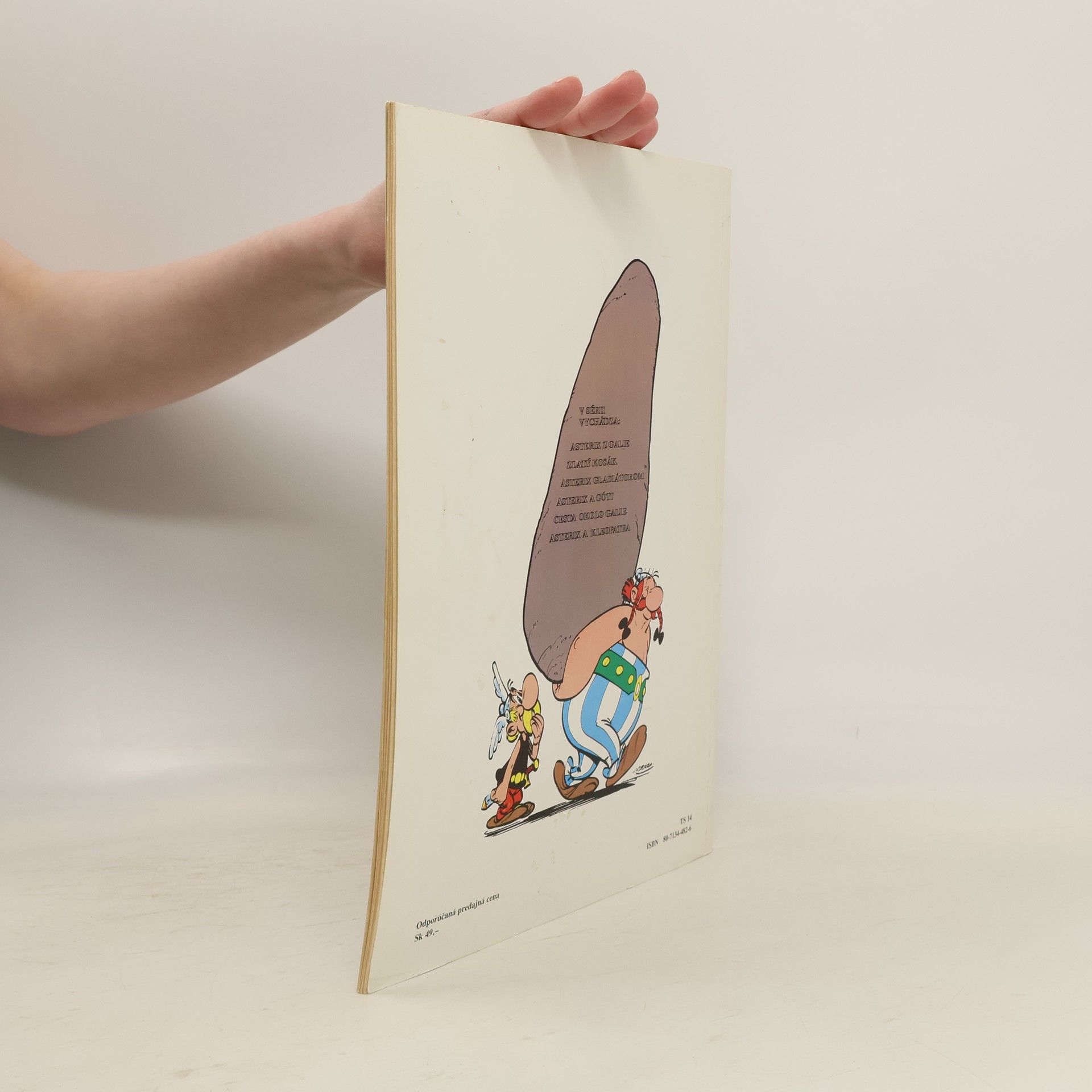 René Goscinny Asterix a cesta okolo Galie
