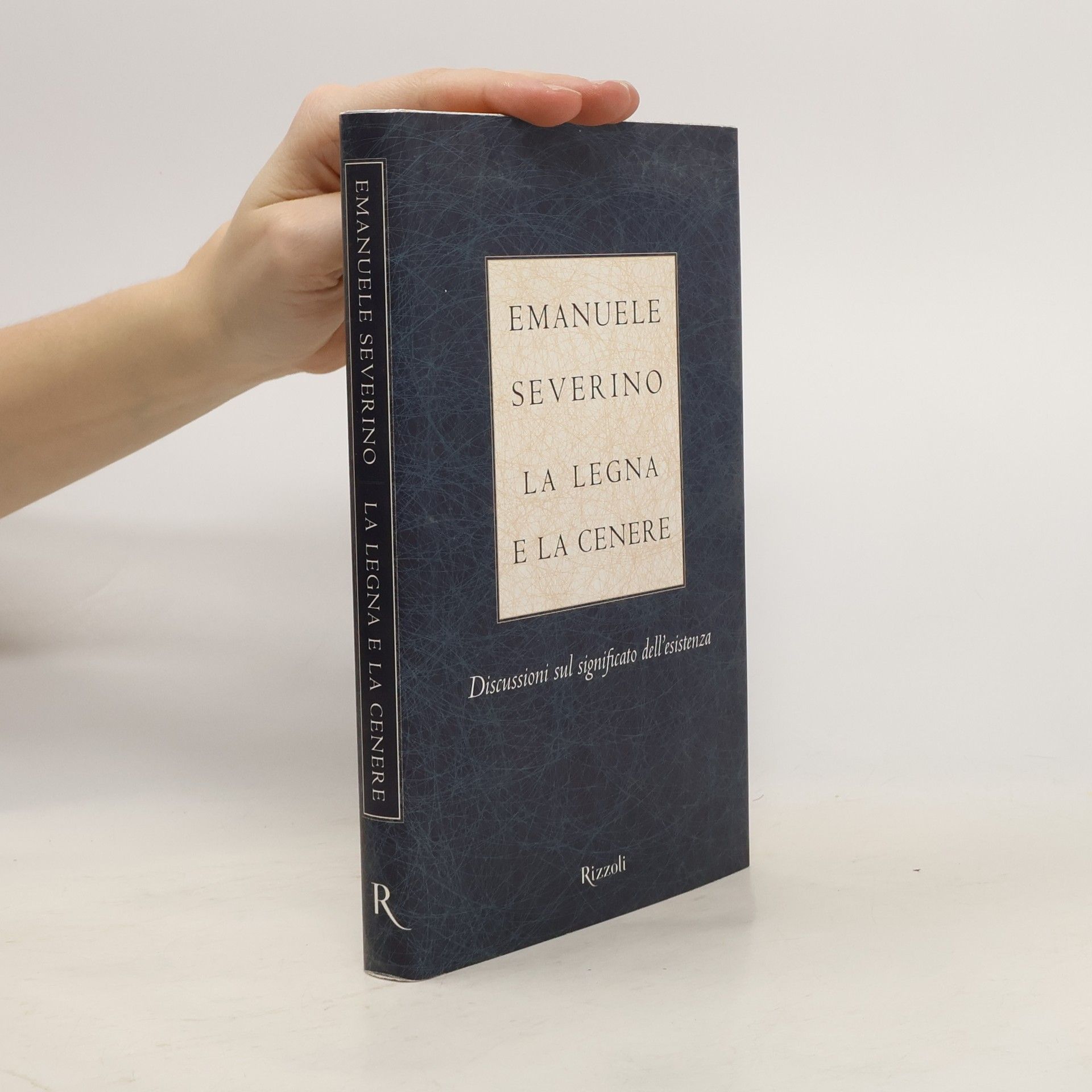 Emanuele Severino La legna e la cenere