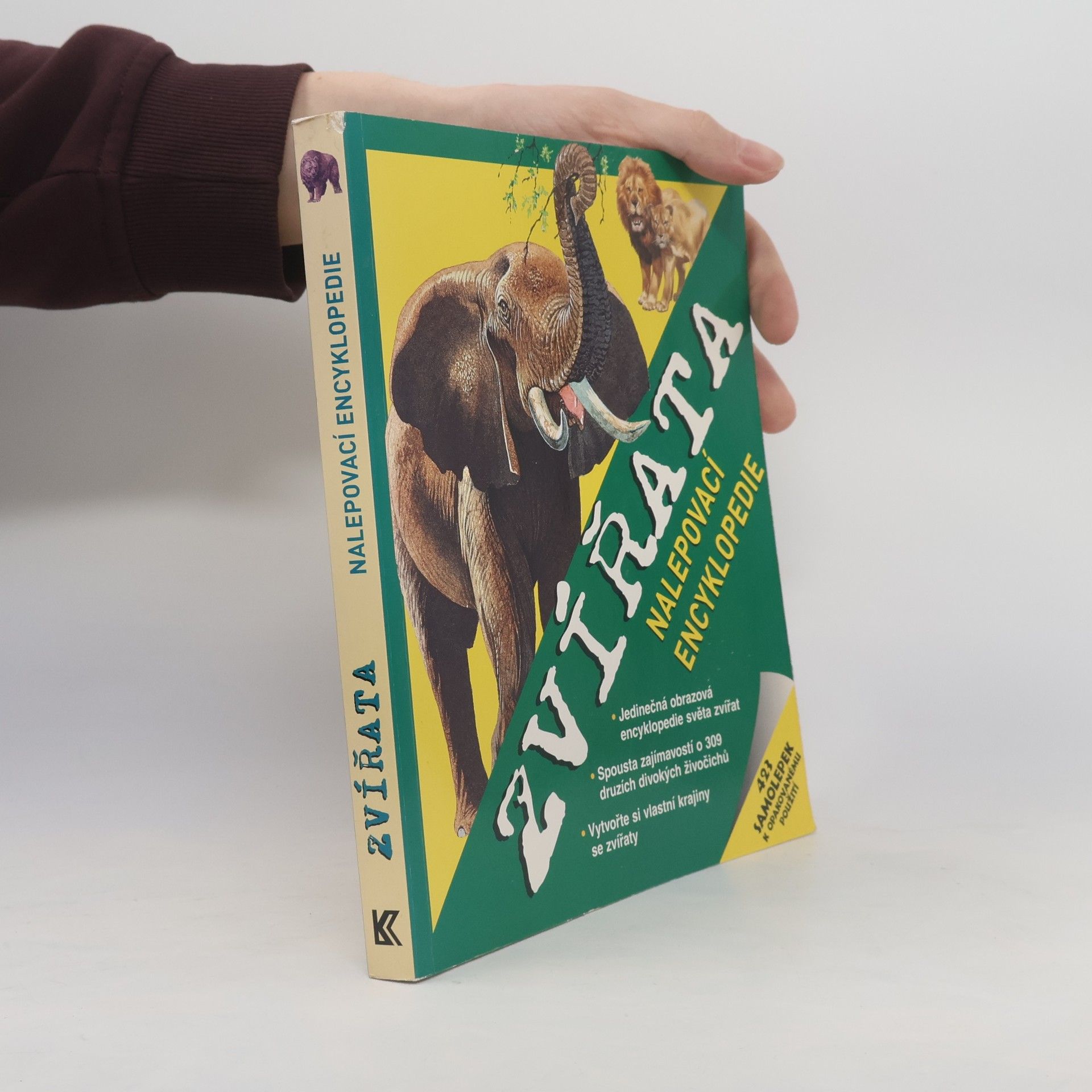 Jinny Johnson Zvířata : nalepovací encyklopedie