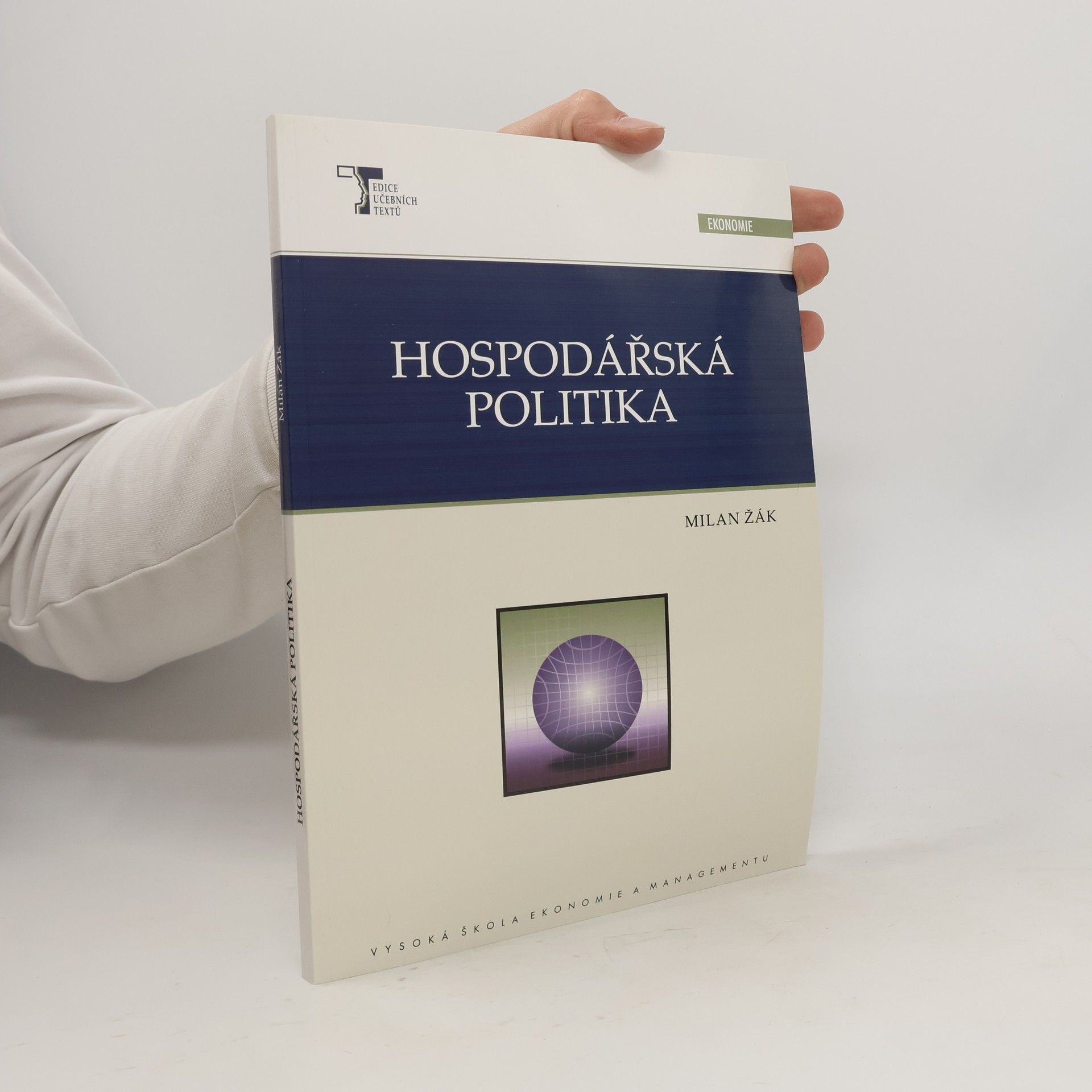 Milan Žák Hospodářská politika