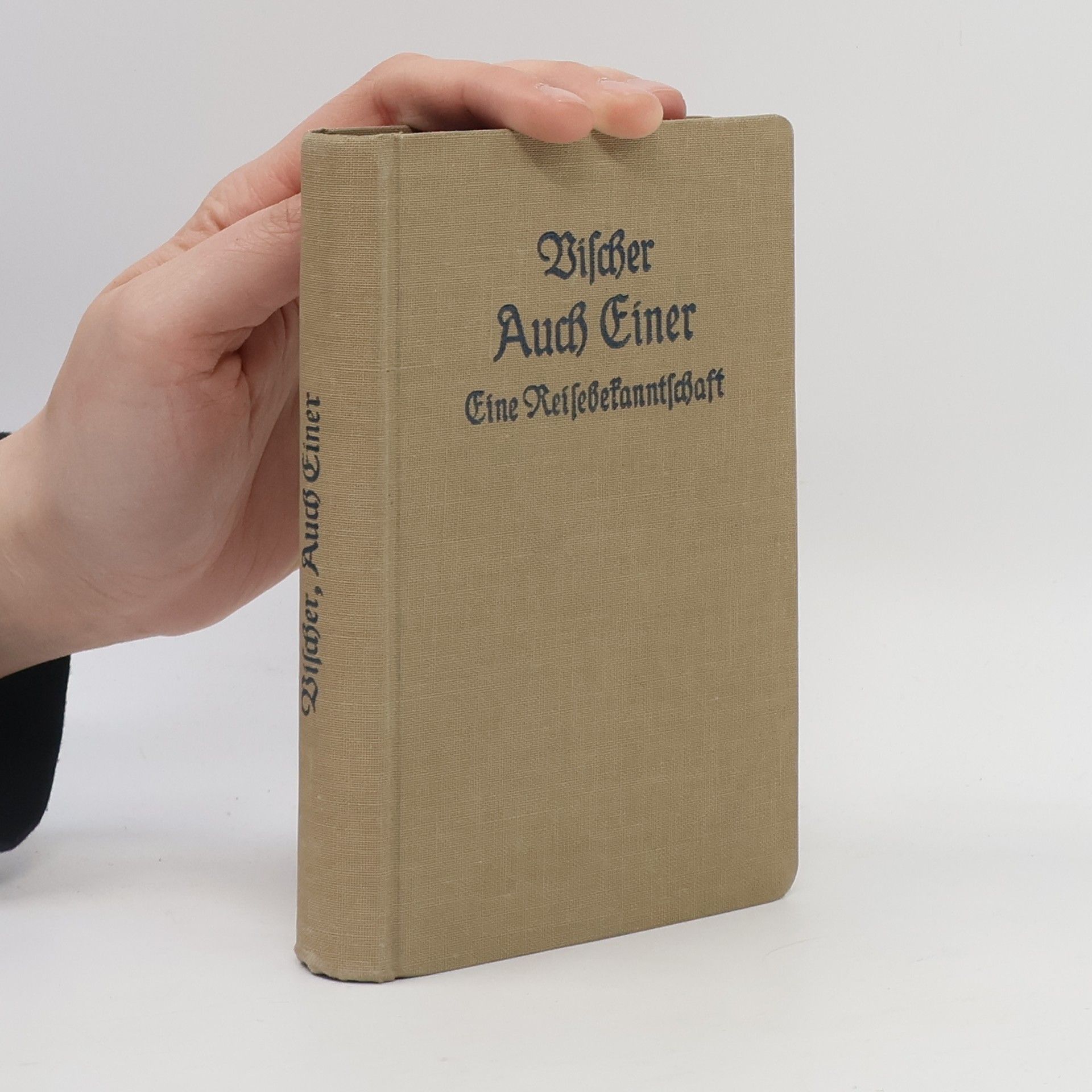 Friedrich Theodor von Vischer Auch Einer 1