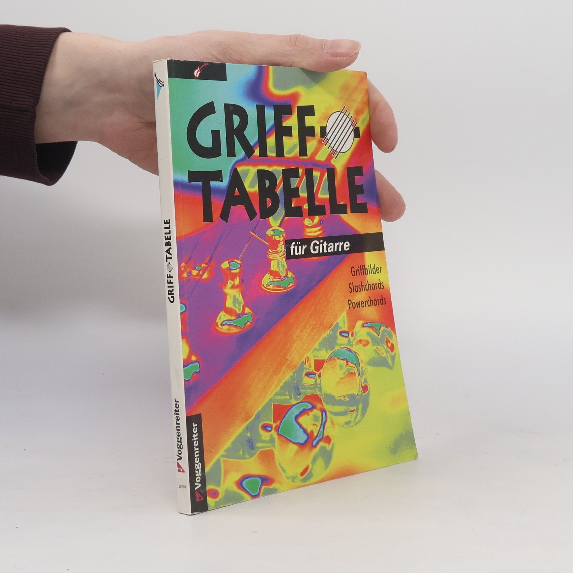 Grifftabelle für Gitarre. Nachschlagewerk mit über 4000 Akkorden!