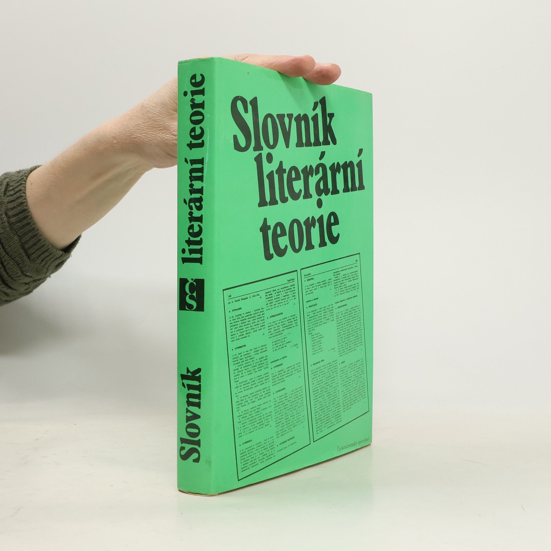 Štěpán Vlašín Slovník literární teorie
