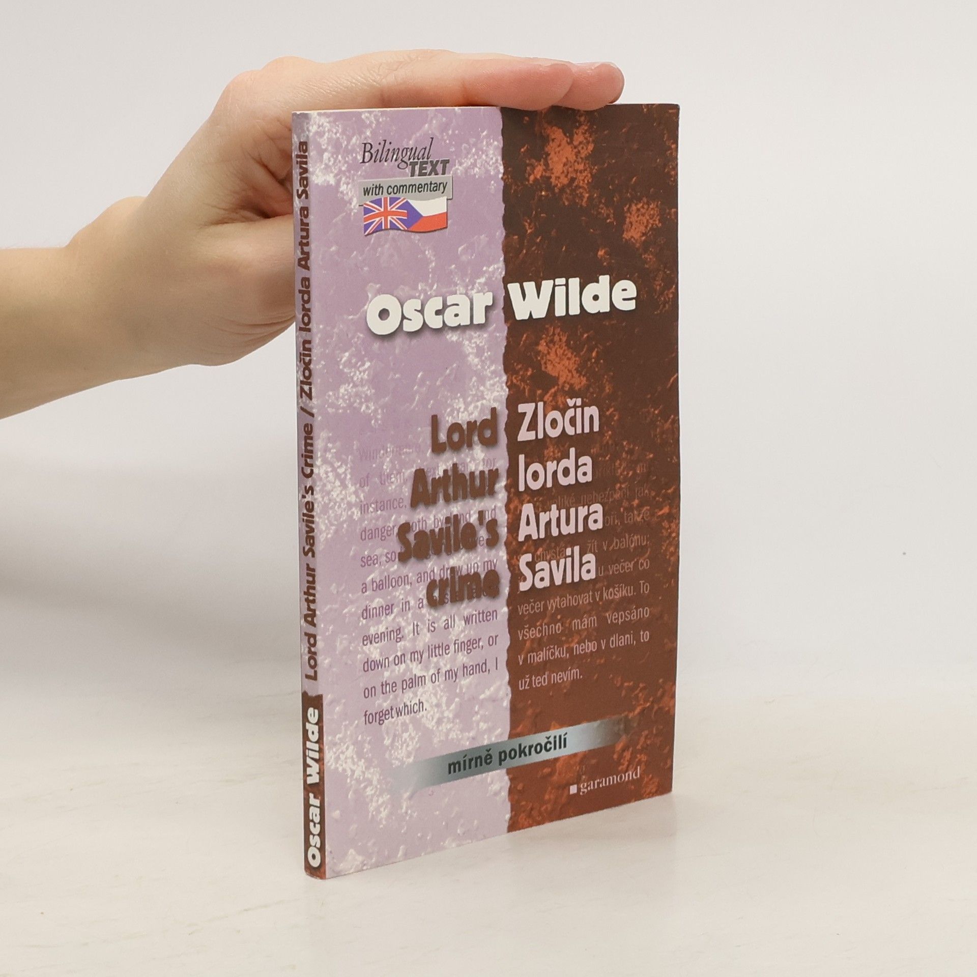 Oscar Wilde Zločin lorda Artura Savila = Lord Arthur Savile's crime