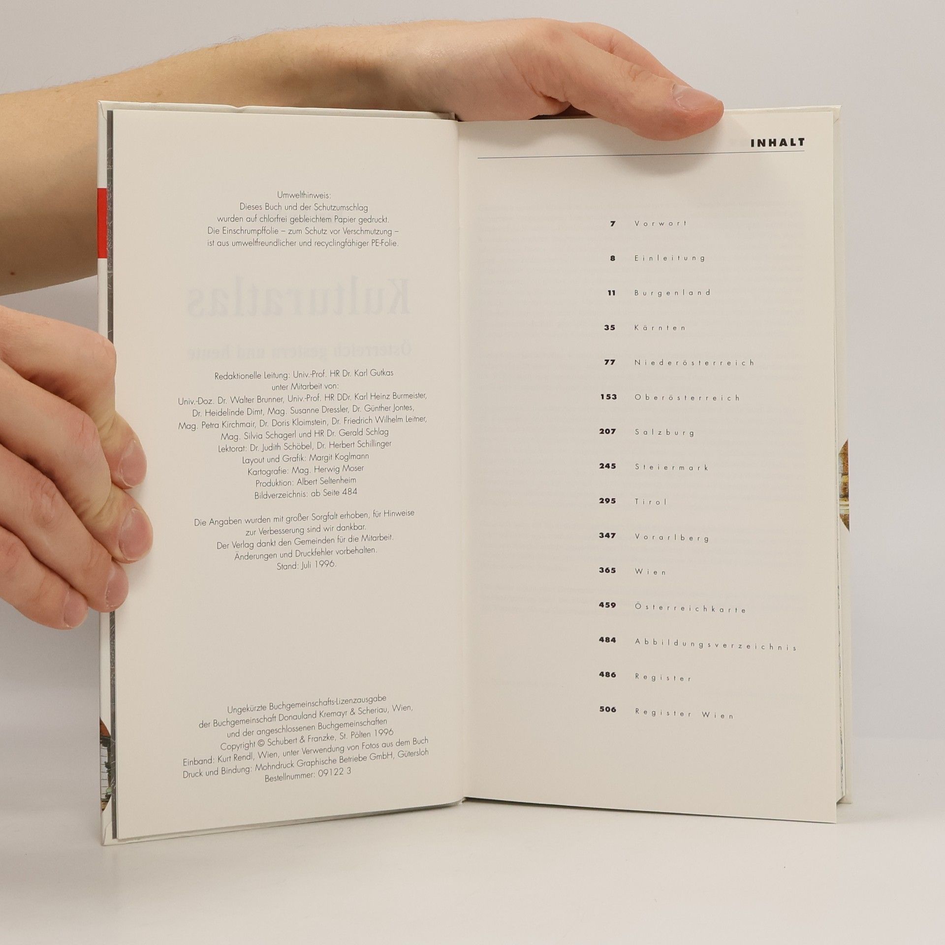 Karl Gutkas Kulturatlas Österreich
