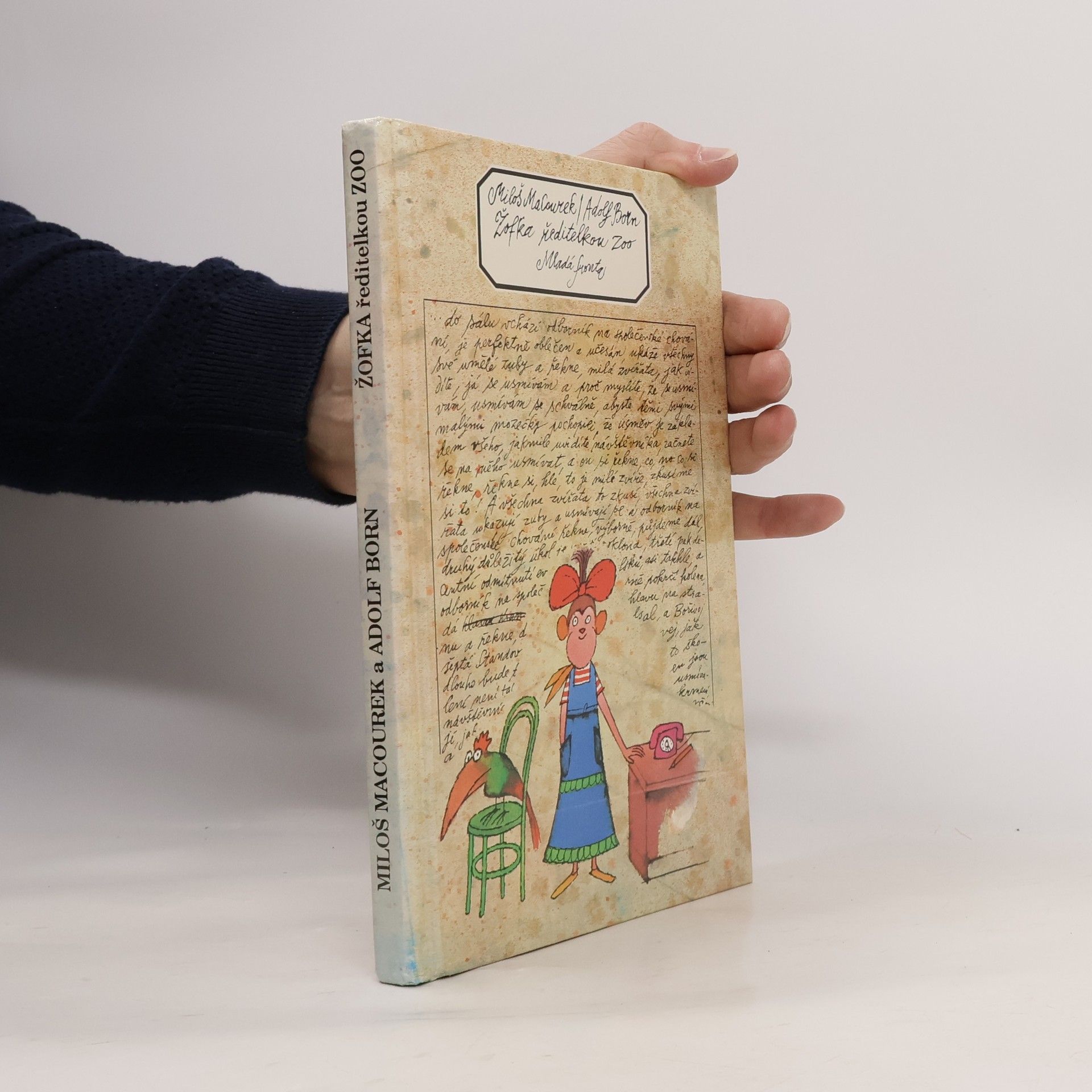 Adolf Born Žofka ředitelkou ZOO