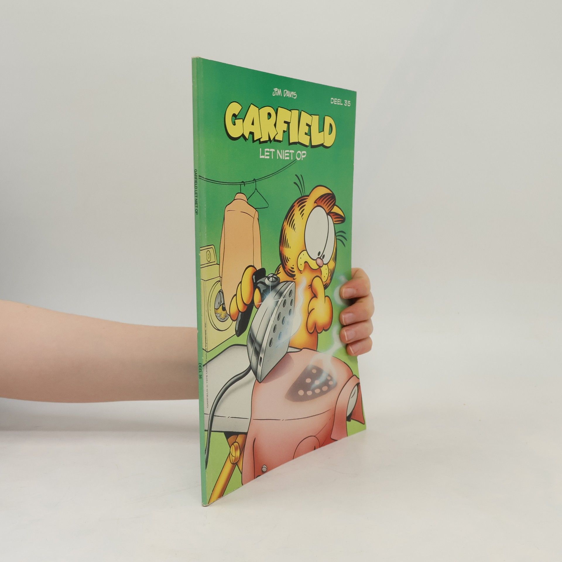 Jim Davis Garfield 35. Let Niet Op