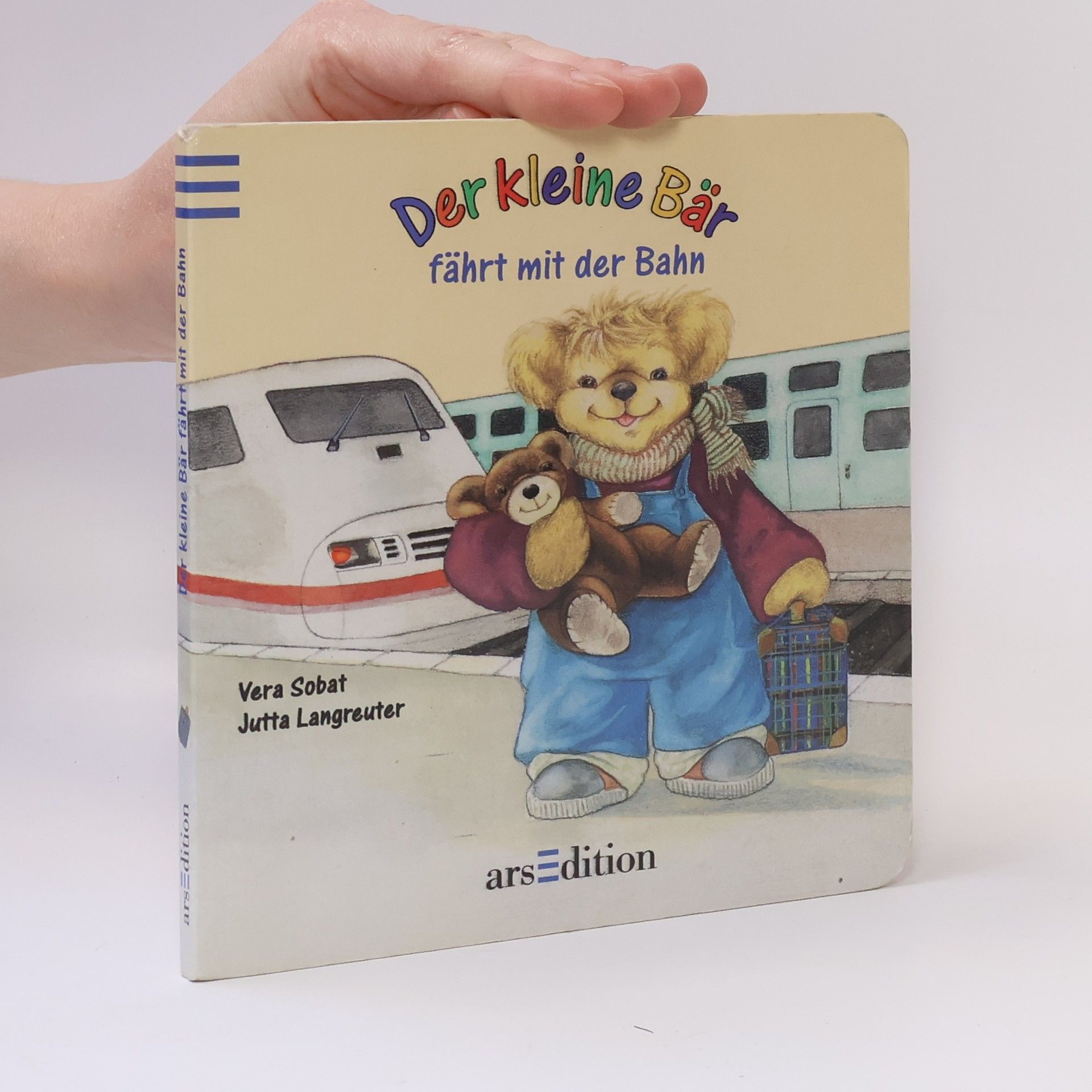 Vera Sobat Der kleine Bär fährt mit der Bahn