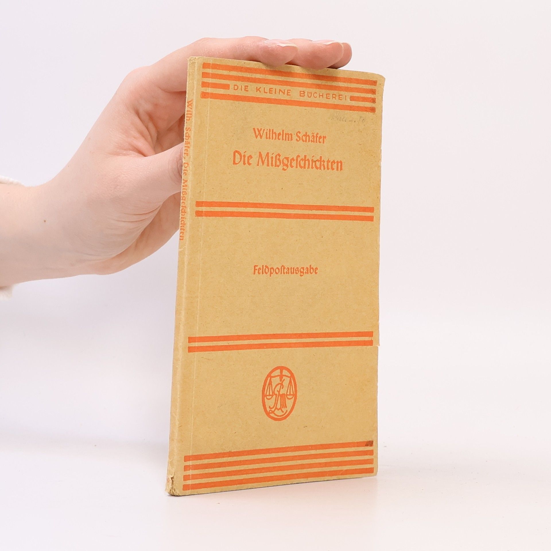 Wilhelm Schäfer Die Mißgeschickten