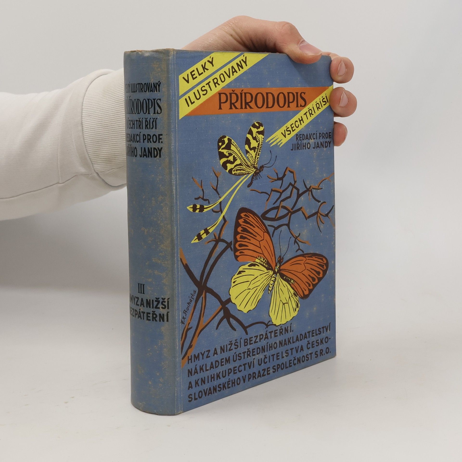 Jan Obenberger Velký ilustrovaný přírodopis všech tří říší: Zoologie III.