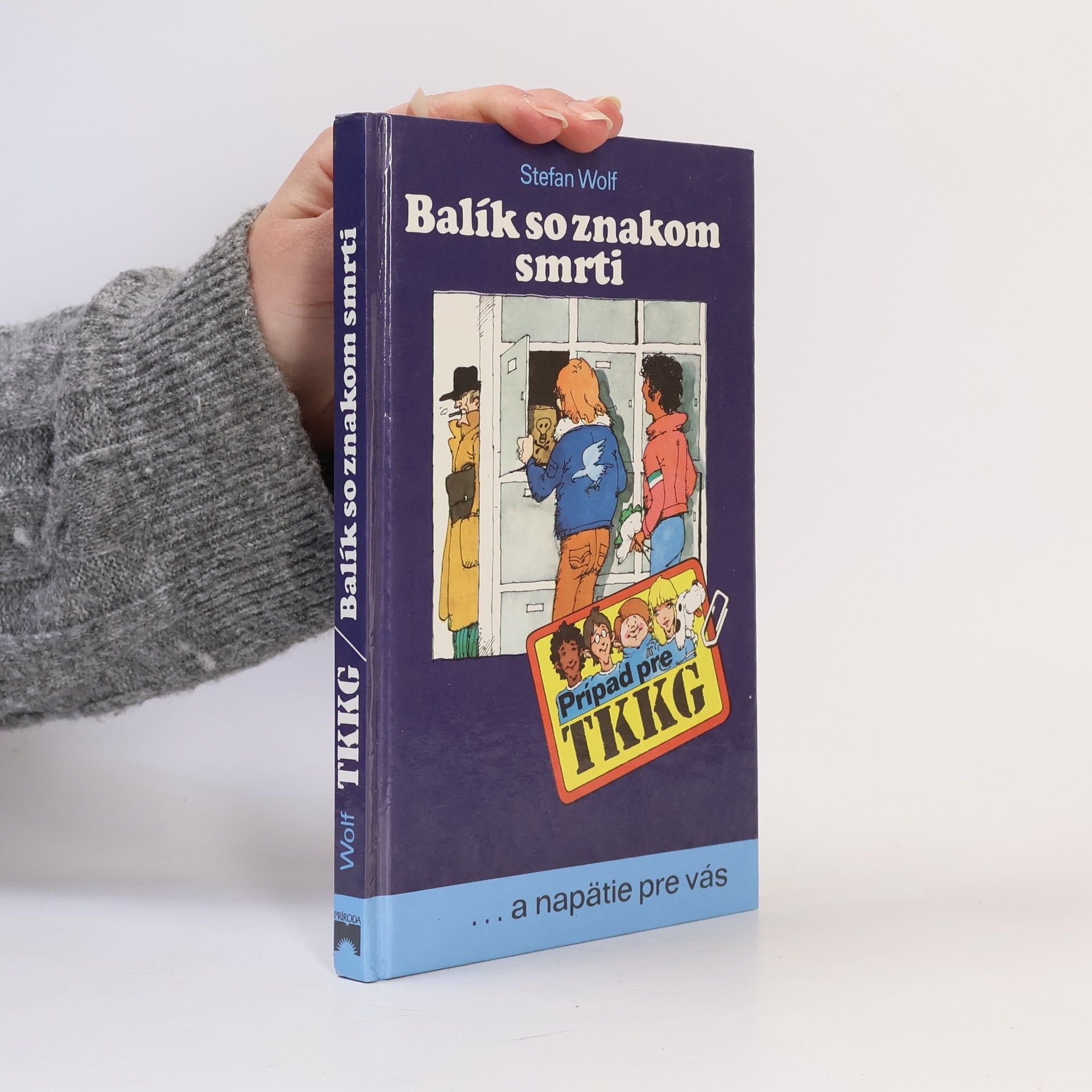 Stefan Wolf Balík so znakom smrti