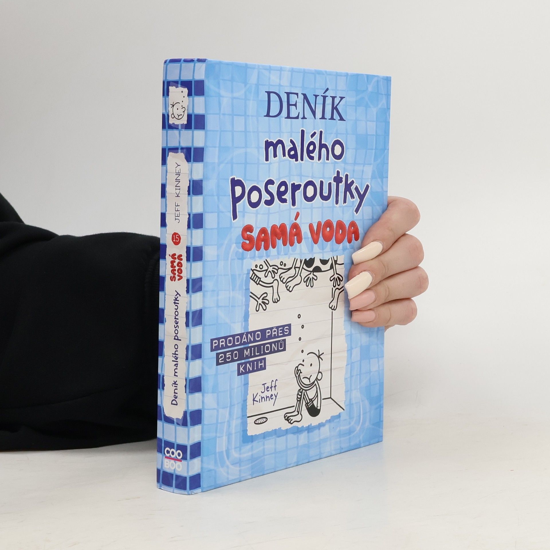 Jeff Kinney Deník malého poseroutky 15. Samá voda