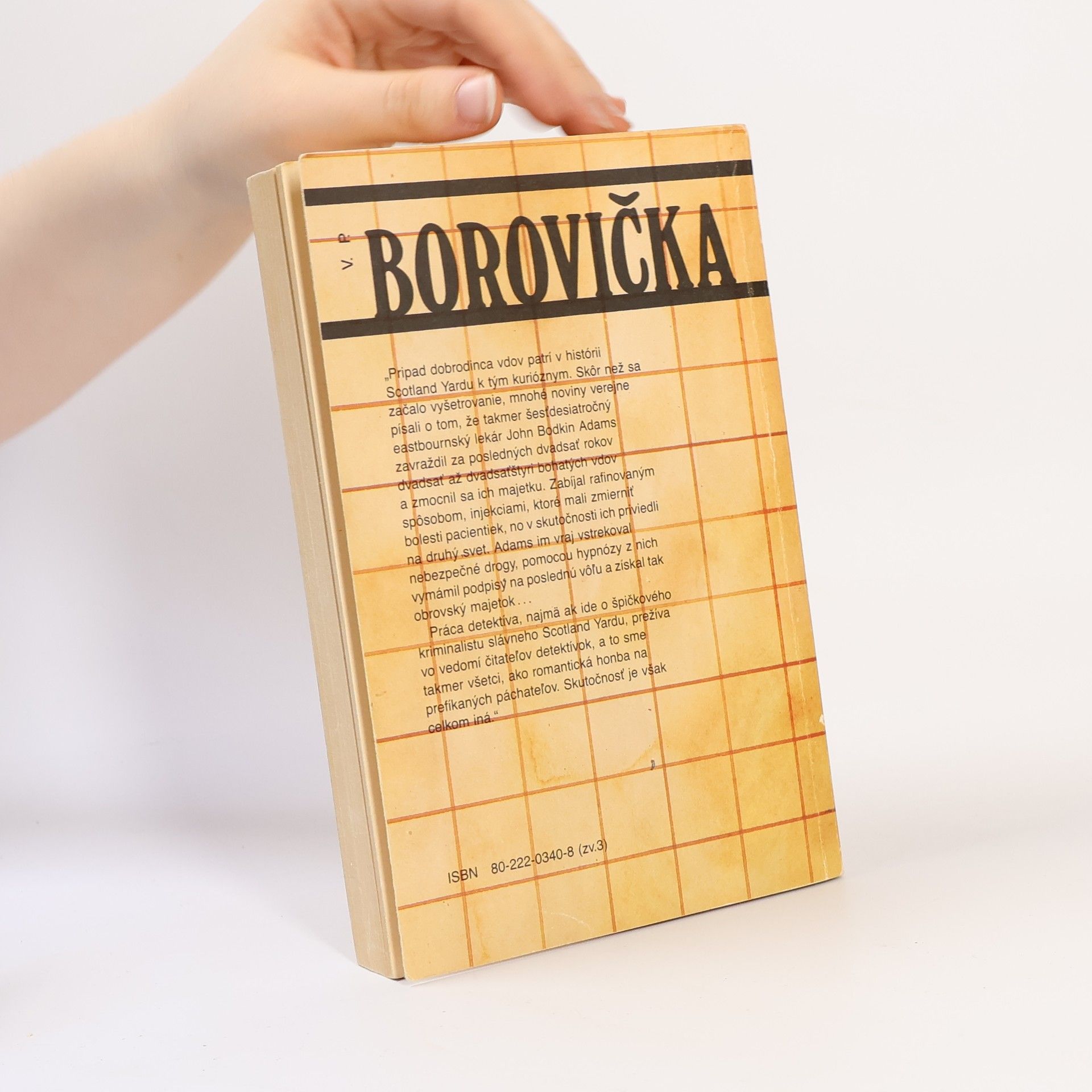 Václav Pavel Borovička Veľké Kriminálne Prípady III