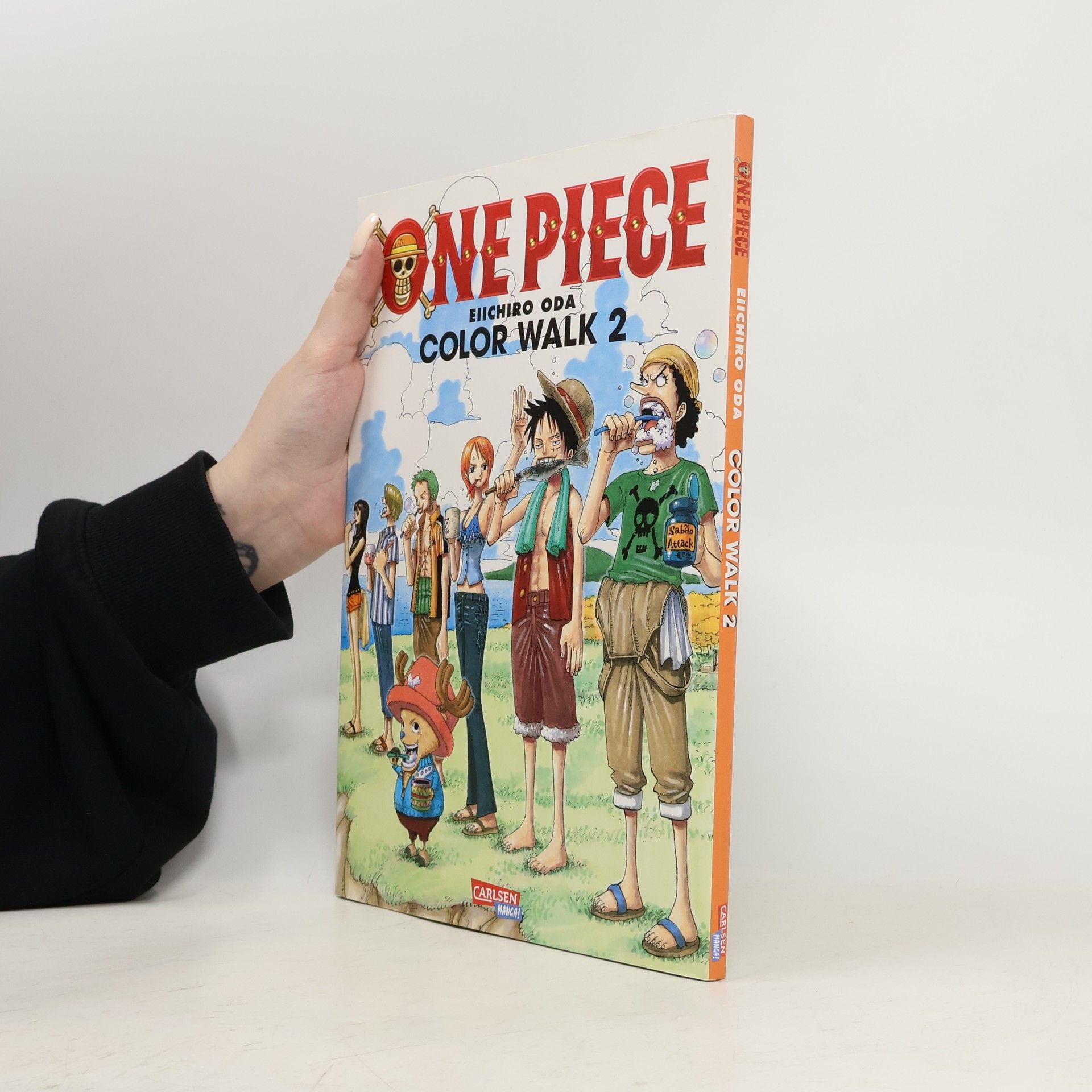 Eiichiro Oda One piece - color walk