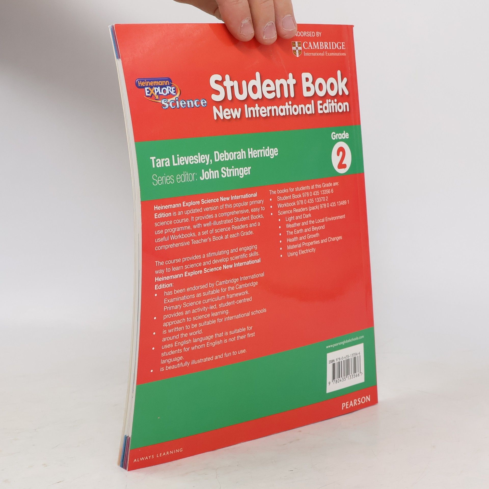 Tara Lievesley Heinemann Explore Science 2nd International Edition Student's Book 2