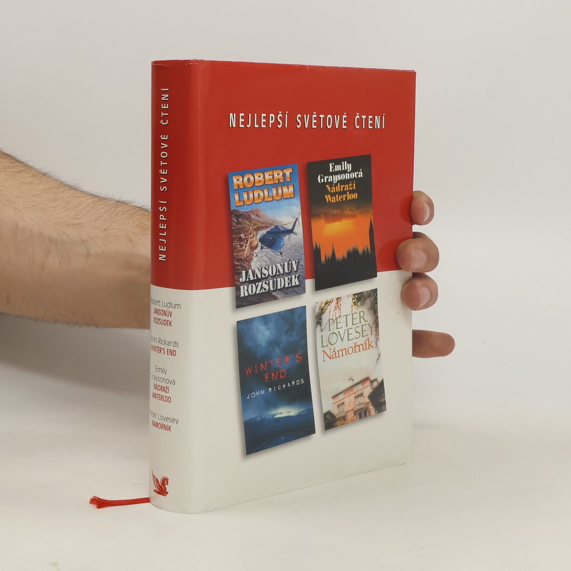 Robert Ludlum Nejlepší světové čtení. Jansonův rozsudek. Winter's End. Námořník. Nádraží Waterloo