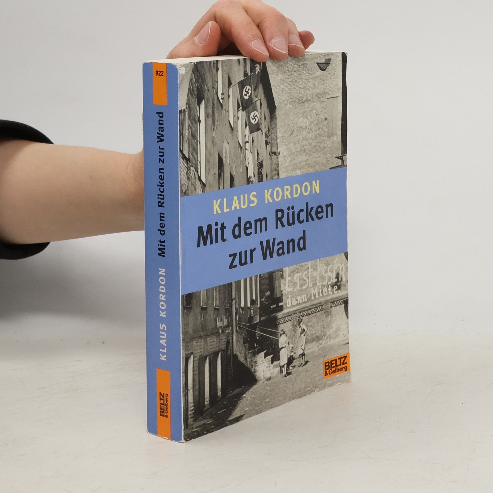 Klaus Kordon Mit dem Rücken zur Wand