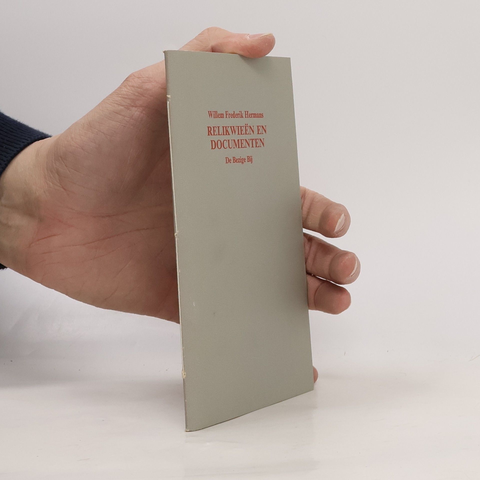 Willem Frederik Hermans Relikwieën en documenten
