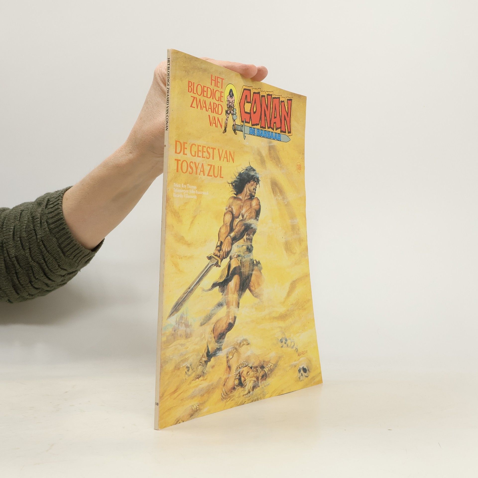 Het bloedige zwaard van Conan de Barbaar