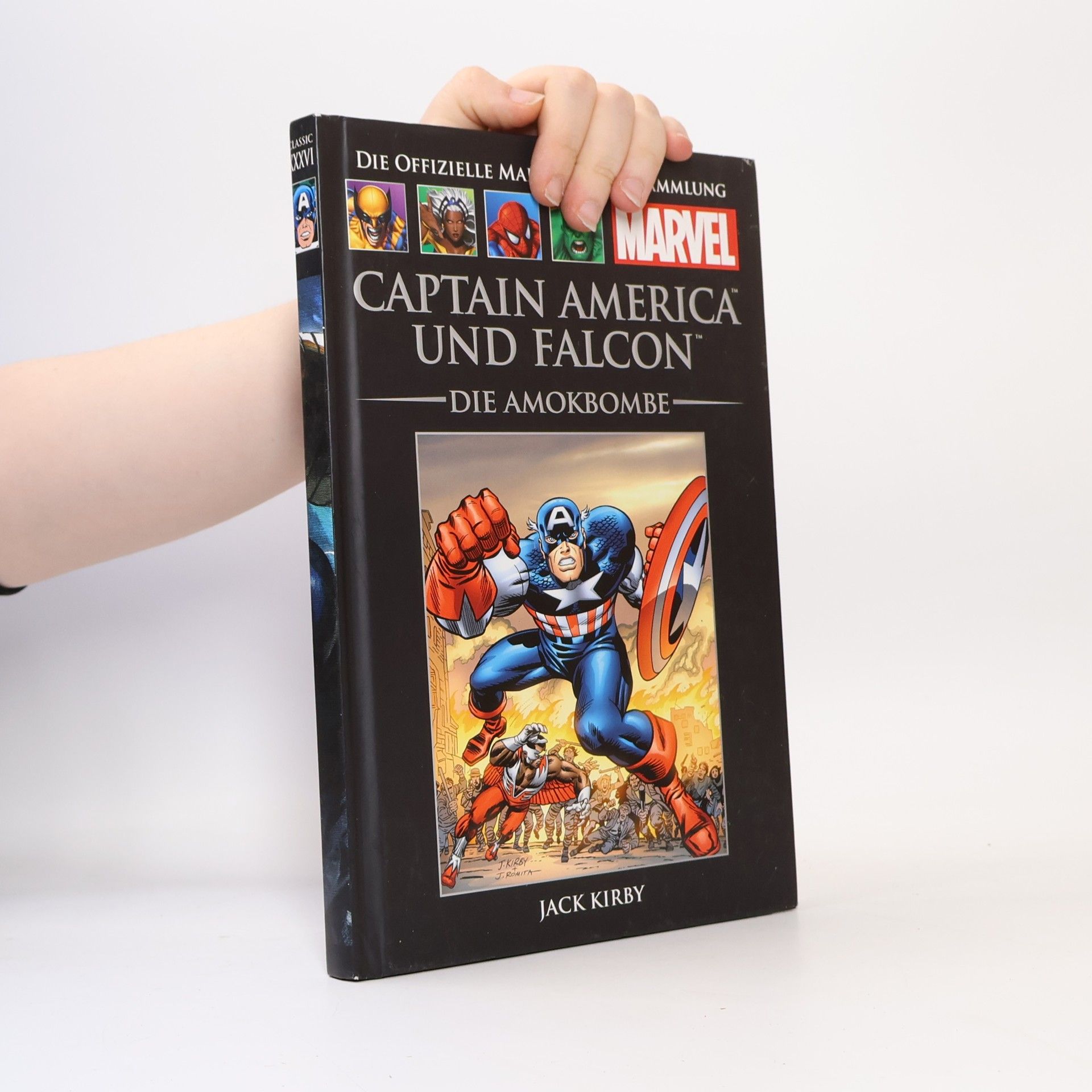 Jack Kirby Die offizielle Marvel-Comic-Sammlung Classic XXXVI. Captain America und Falcon: Die Amokbombe