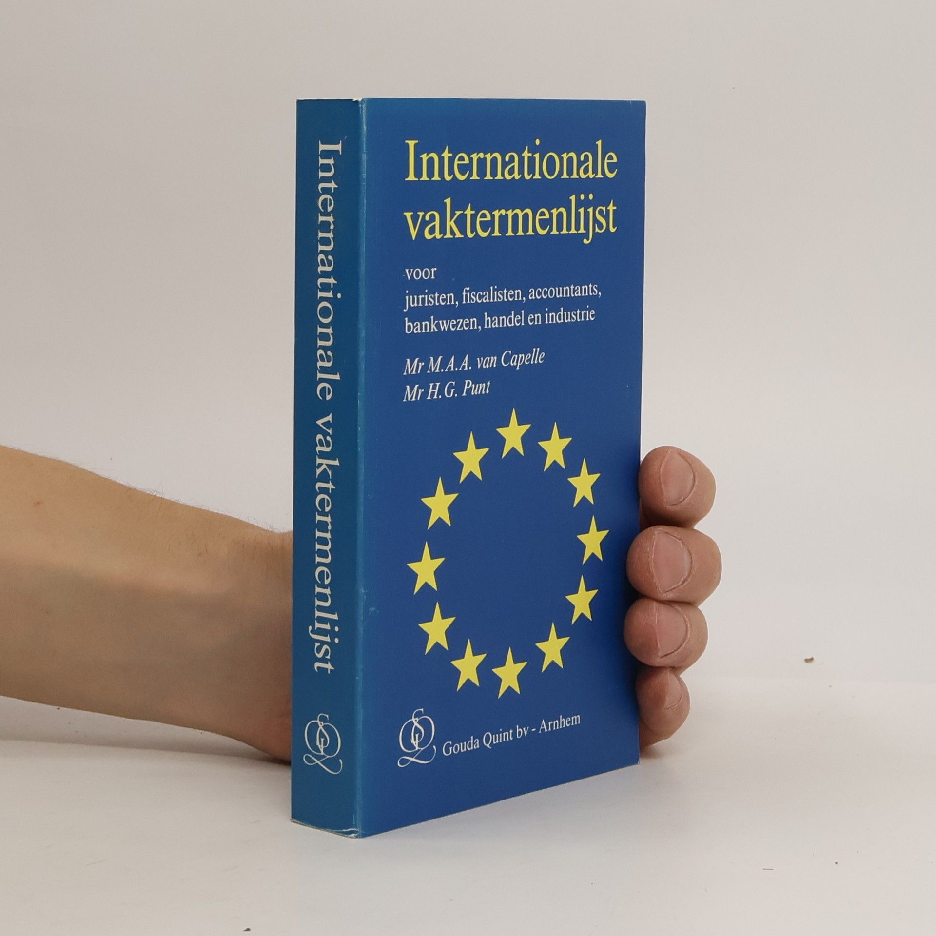 M.A.A. van Capelle Internationale vaktermenlijst