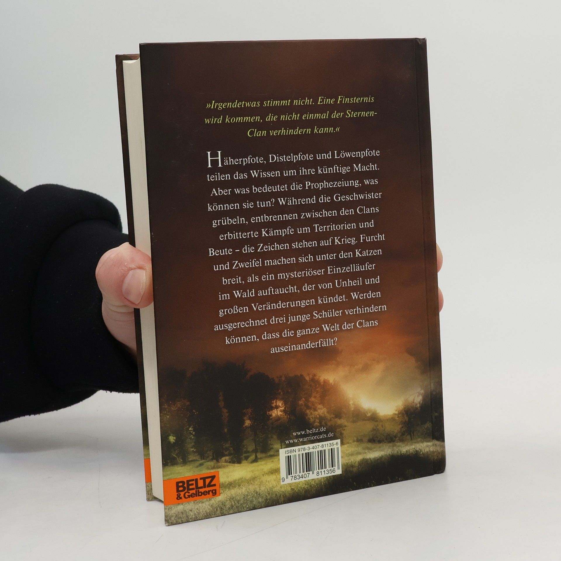 Erin Hunter Warrior Cats. Zeit der Dunkelheit