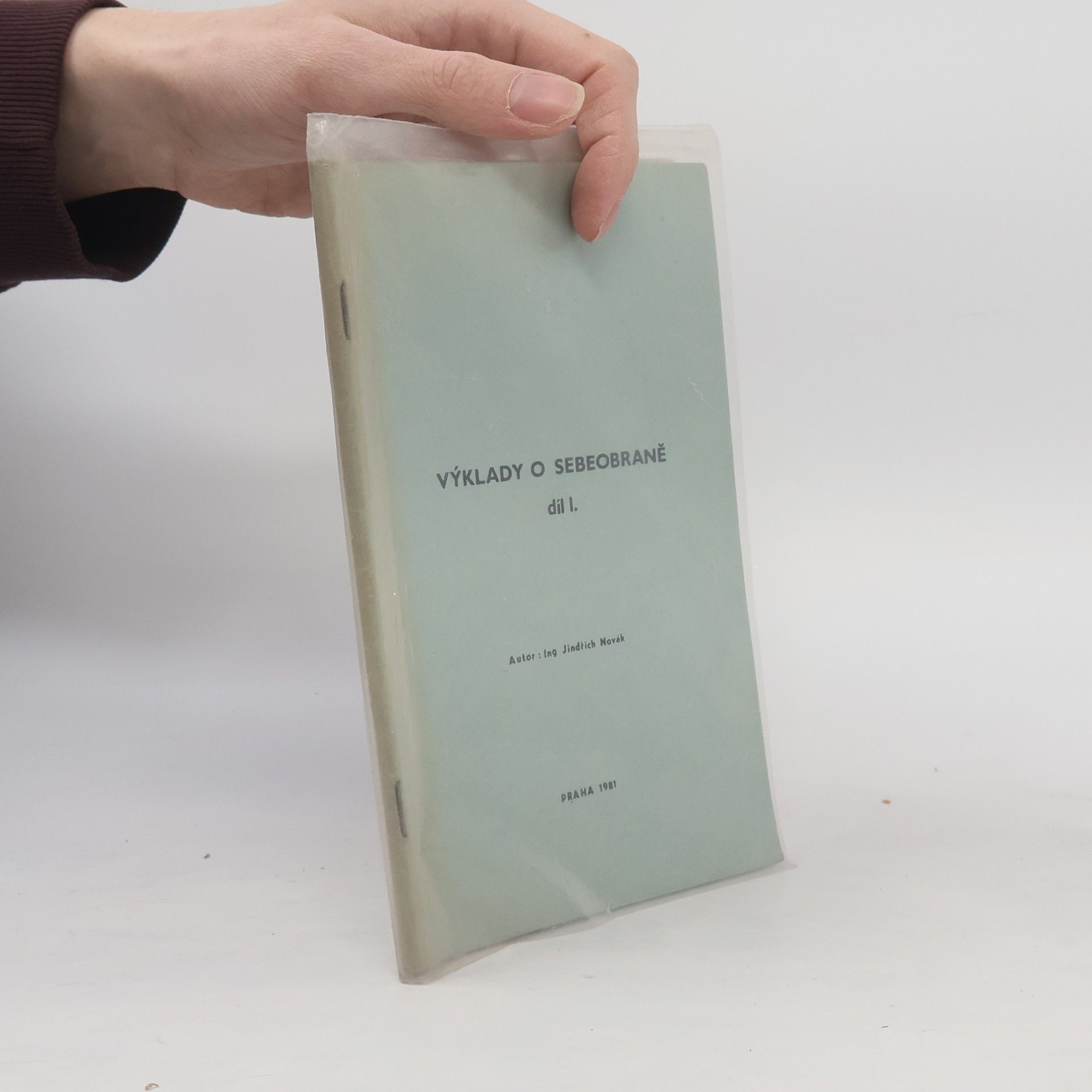 Jindřich Novák Výklady o sebeobraně, díl I.