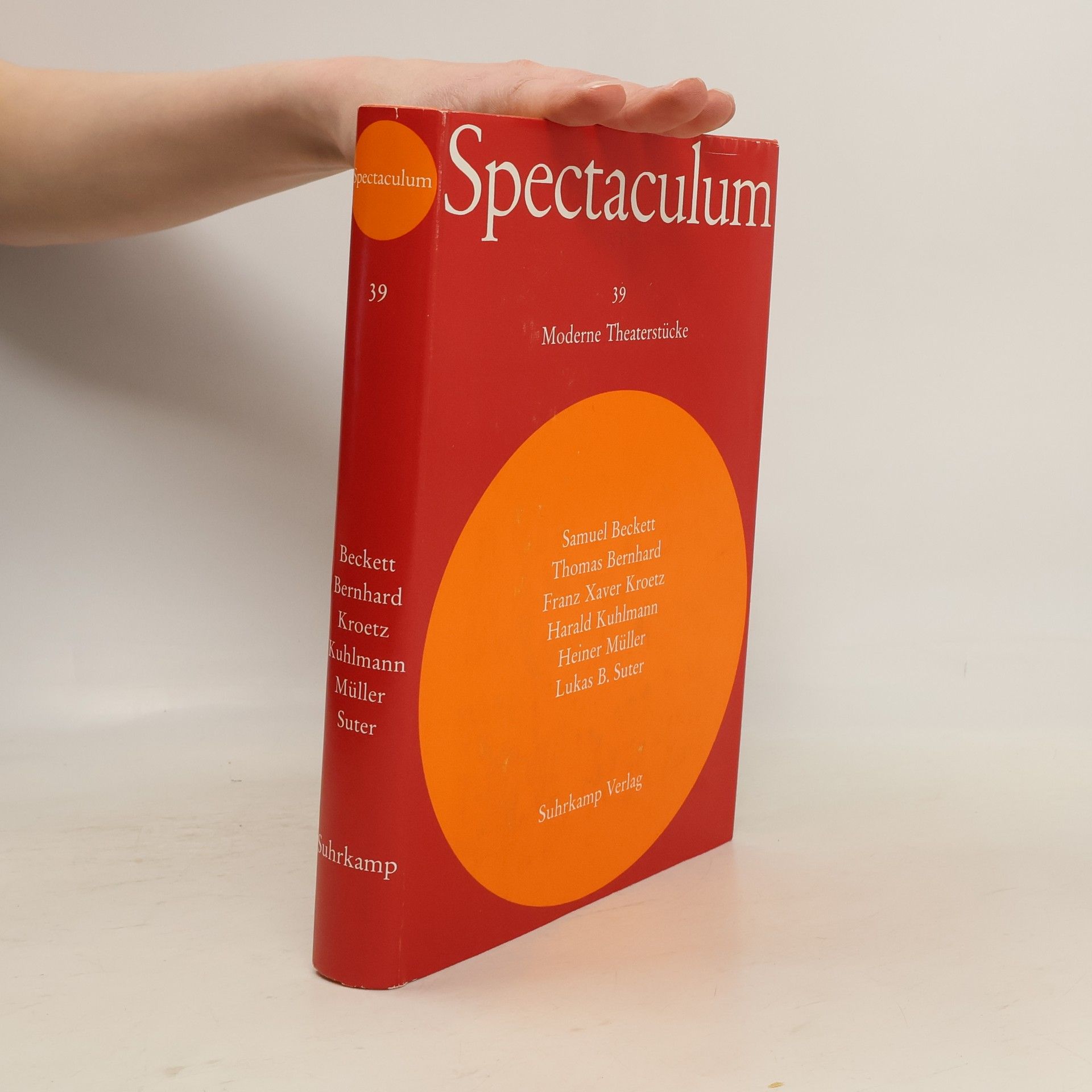 Autorenkollektiv Spectaculum 39. Moderne Theaterstücke