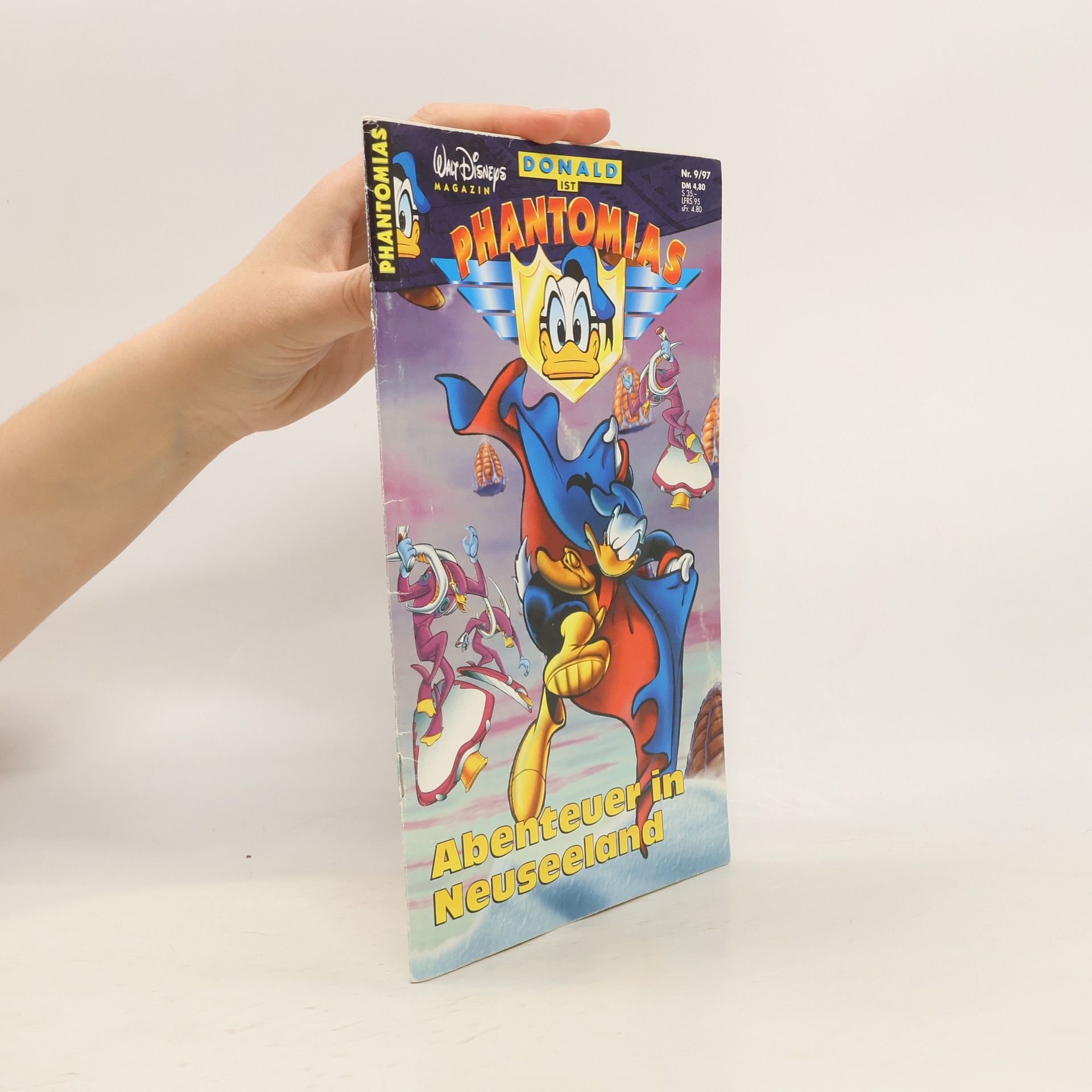 Walt Disney Donald ist Phantomias Nr. 9/97