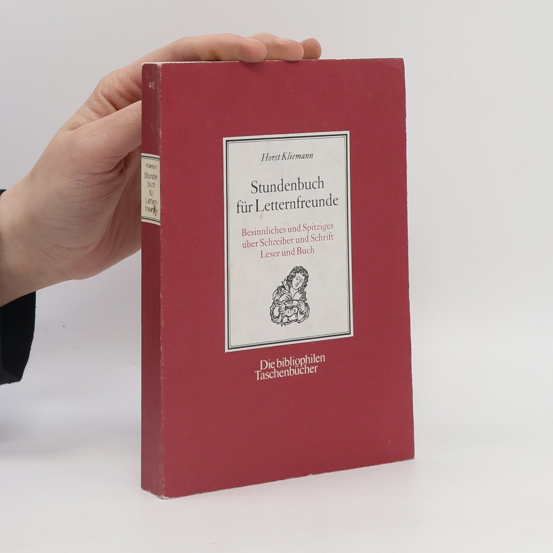 Horst Kliemann Stundenbuch für Letternfreunde