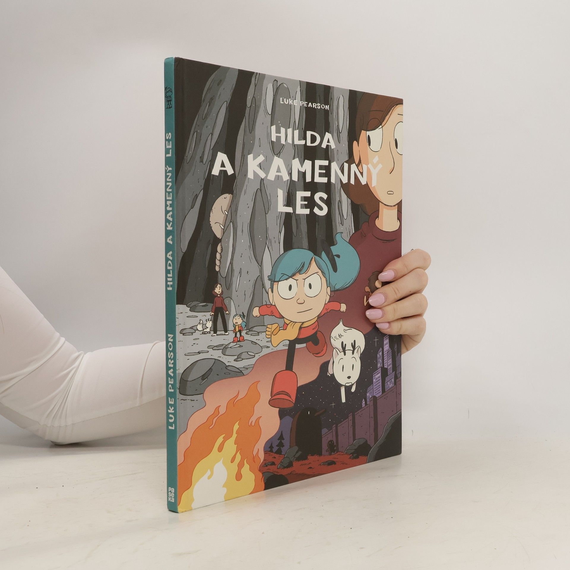 Luke Pearson Hilda a kamenný les