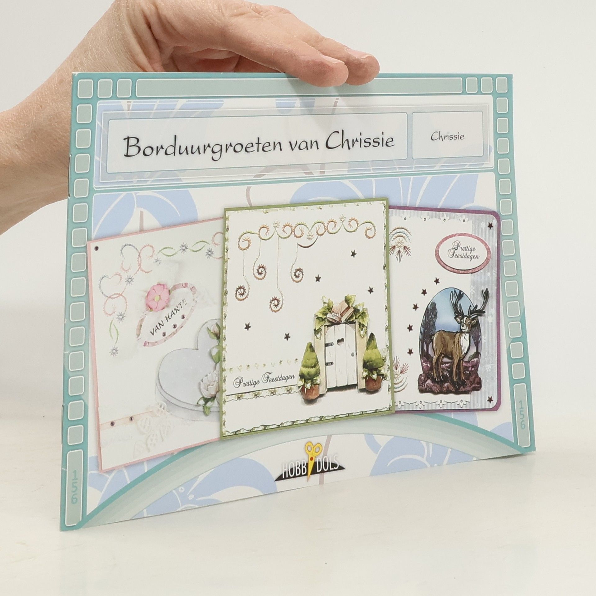 Autorenkollektiv Opbeurende borduurkaarten 156