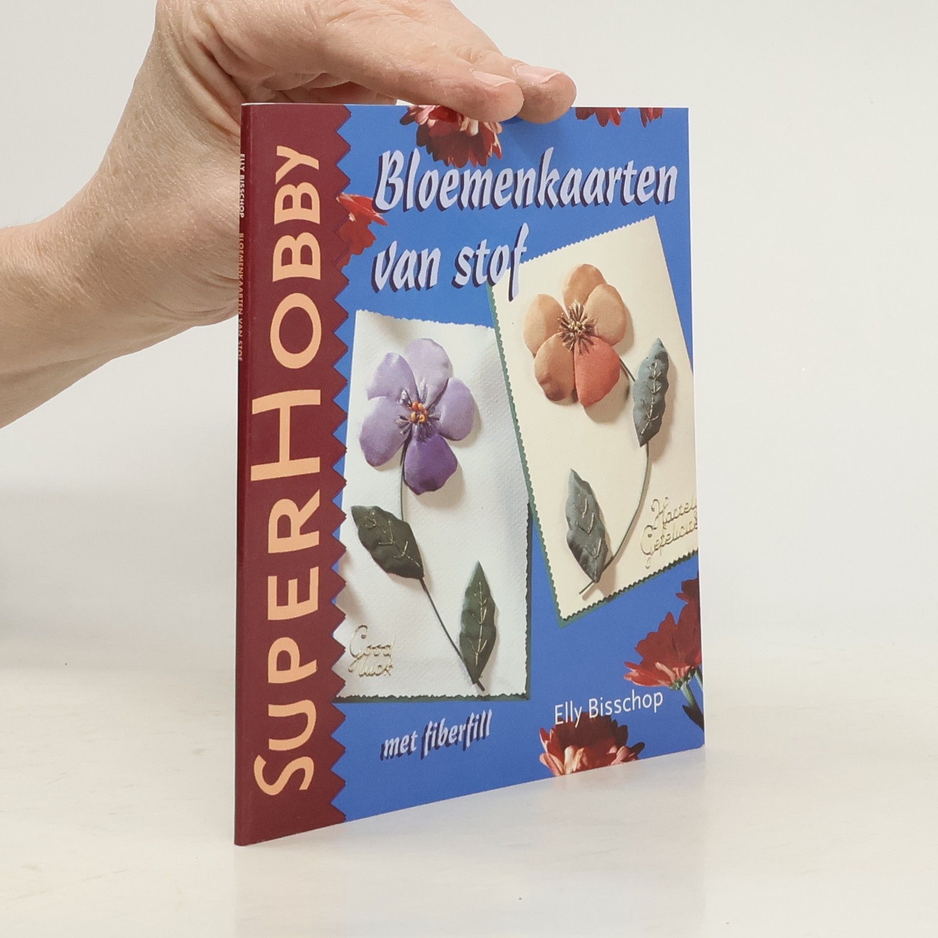 Elly Bisschop Bloemenkaarten van stof