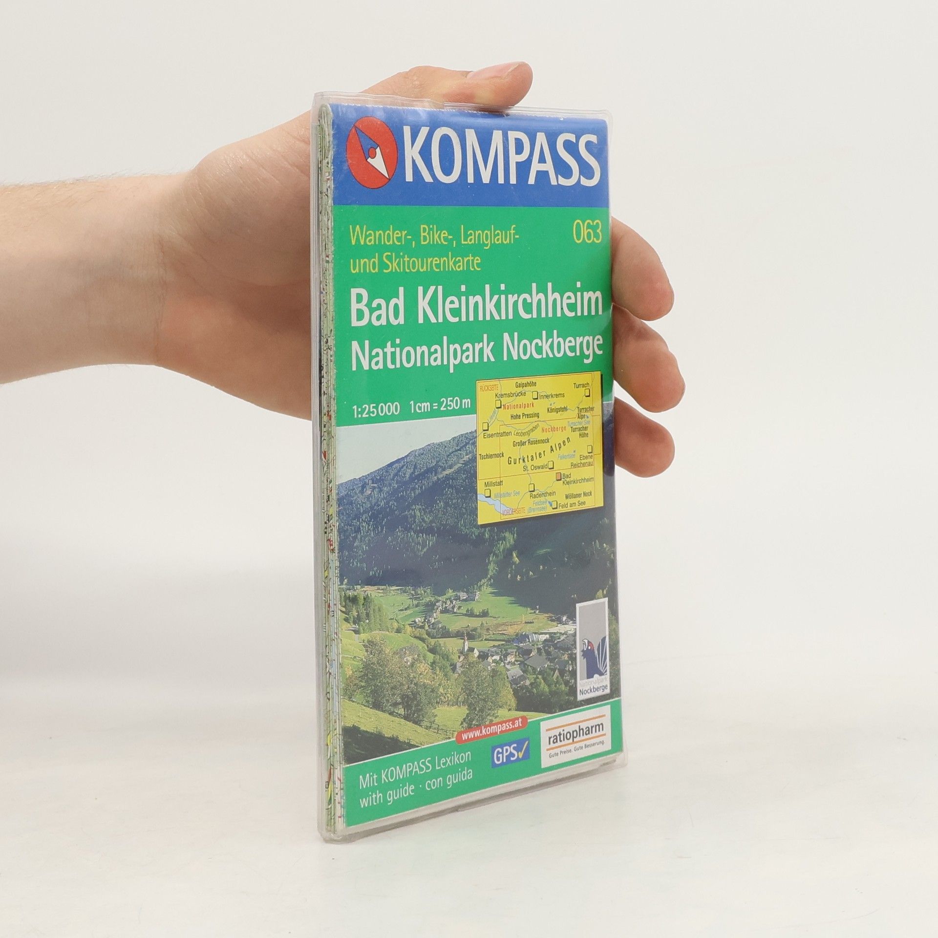 Autorenkollektiv Bad Kleinkirchheim, Nationalpark Nockberge: Wander-, Bike-, Langlauf- und Skitourenkarte. GPS-genau. 1:25.000