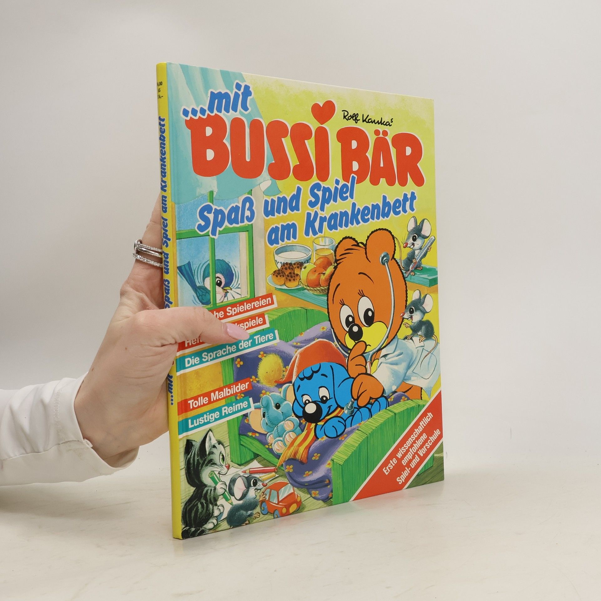 ... mit Rolf Kauka's Bussi Bär Spaß und Spiel am Krankenbett