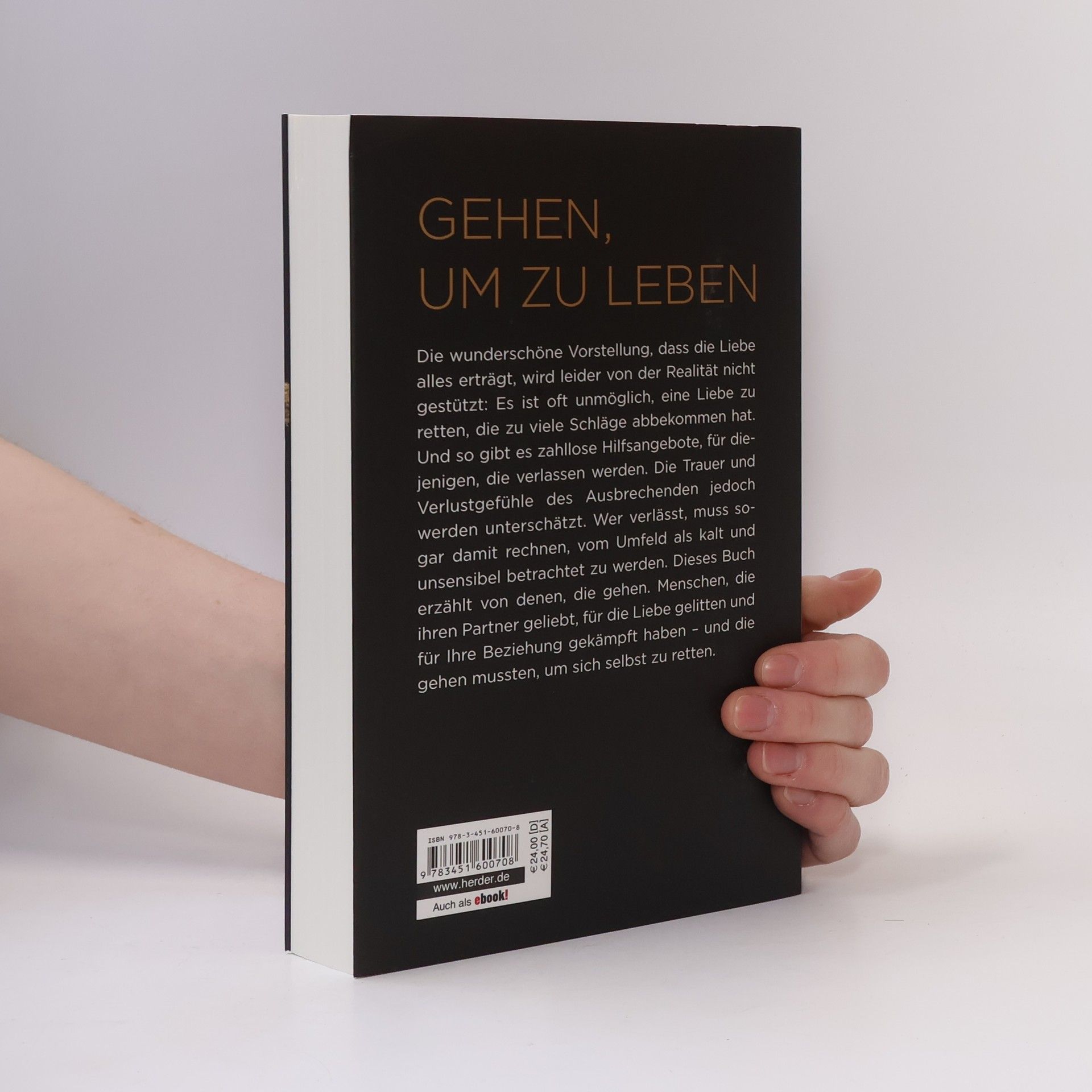 Sissel Gran Ich verlasse dich, weil ich leben will