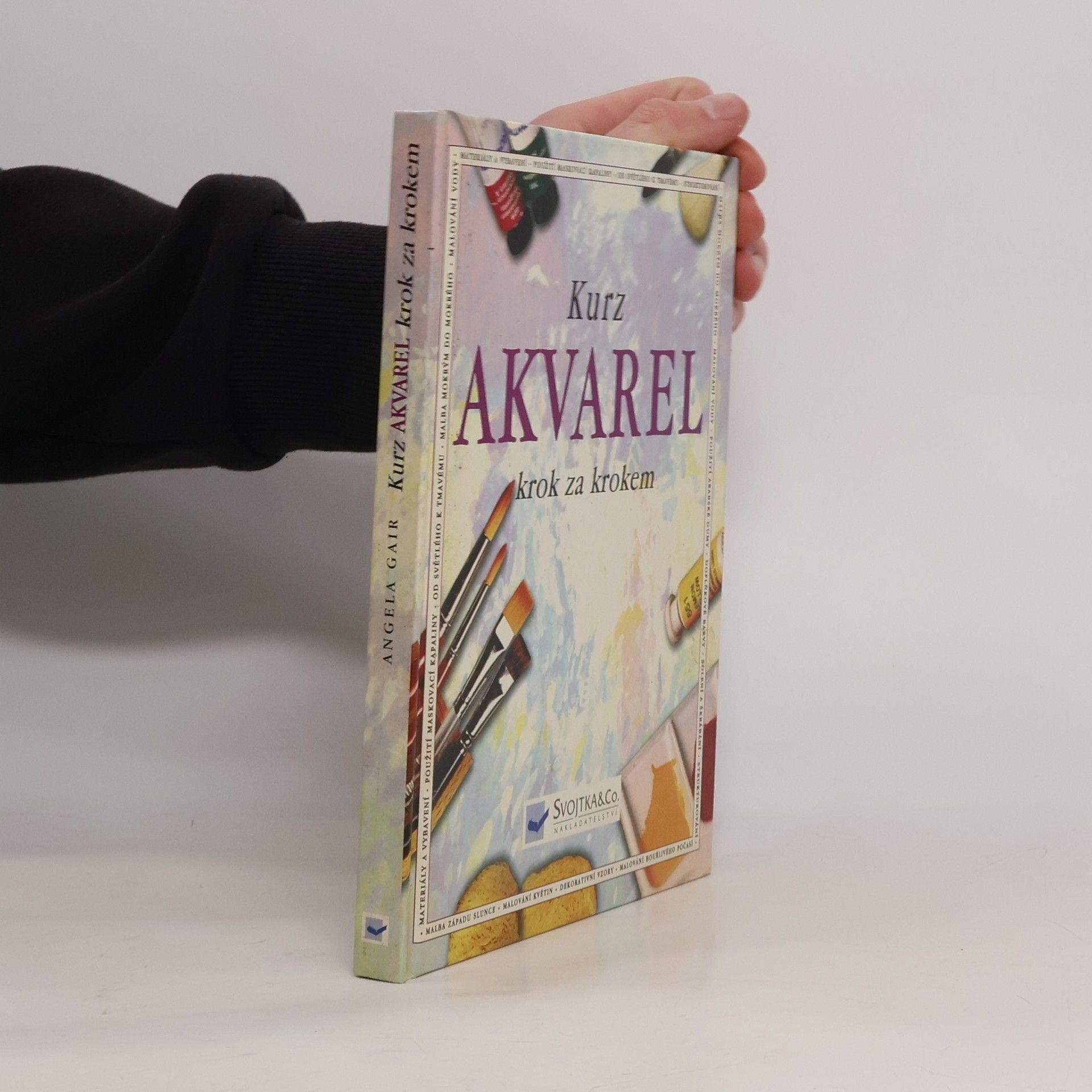 Angela Gair Kurz Akvarel krok za krokem