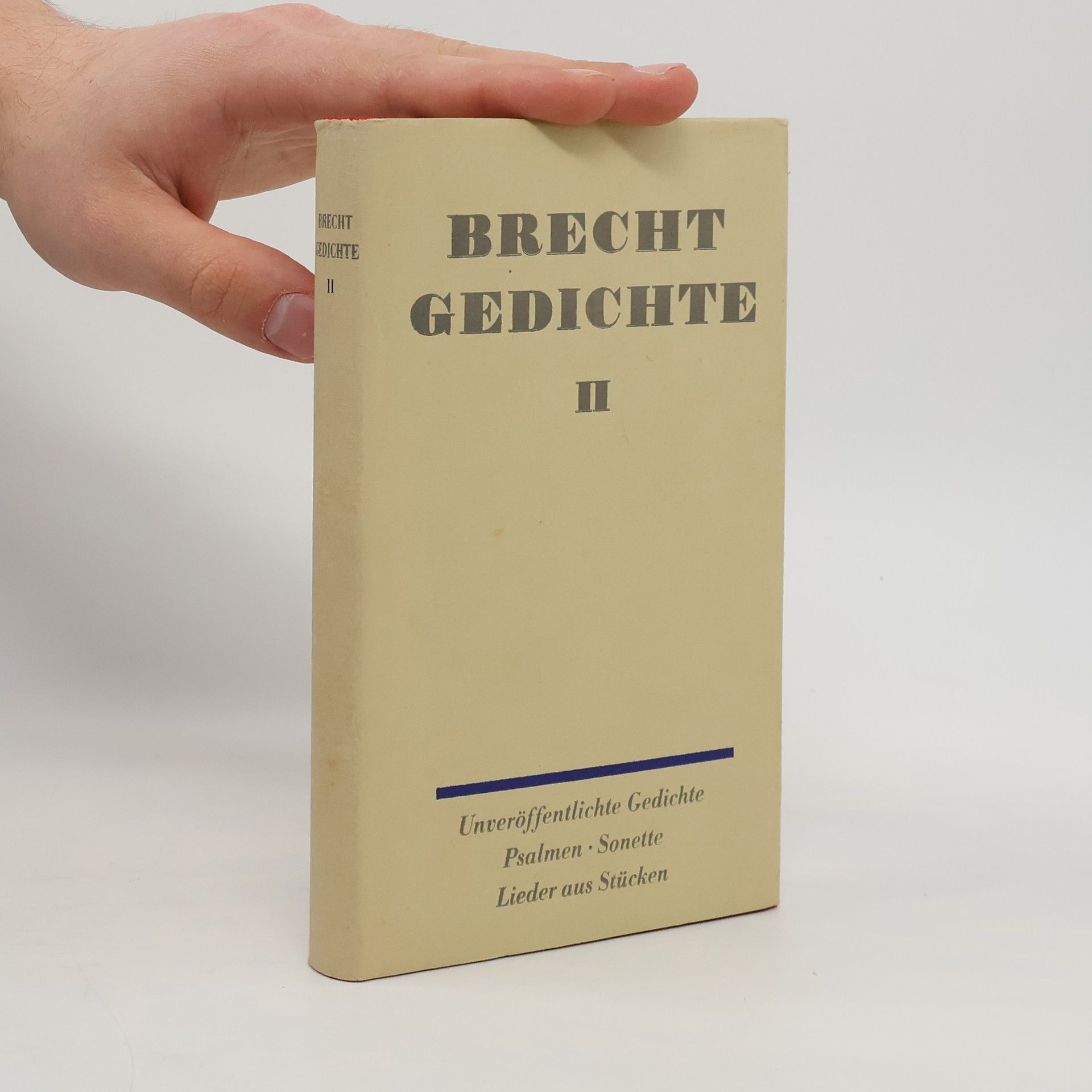 Various authors Brecht Gedichte II