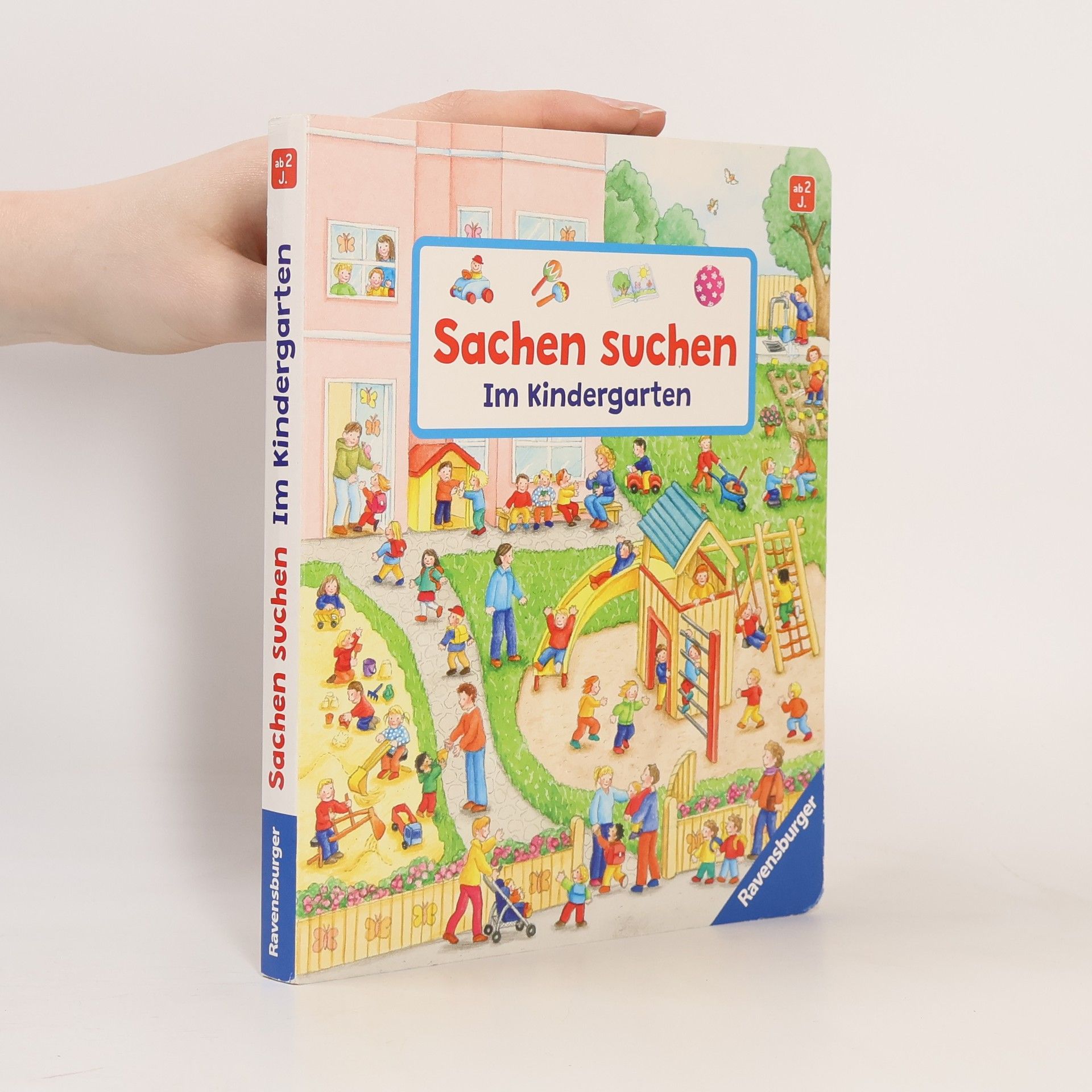 Barbara Jelenkovich Sachen suchen - im Kindergarten