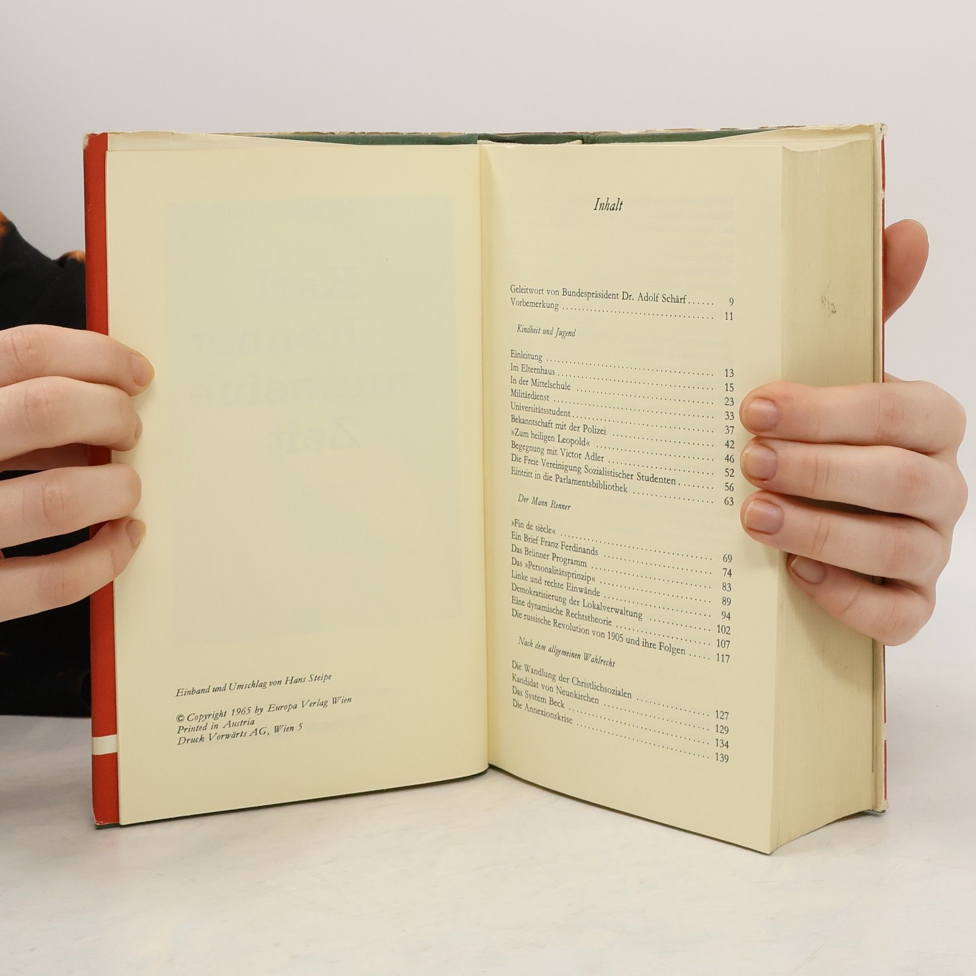 Jacques Hannak Karl Renner und seine Zeit