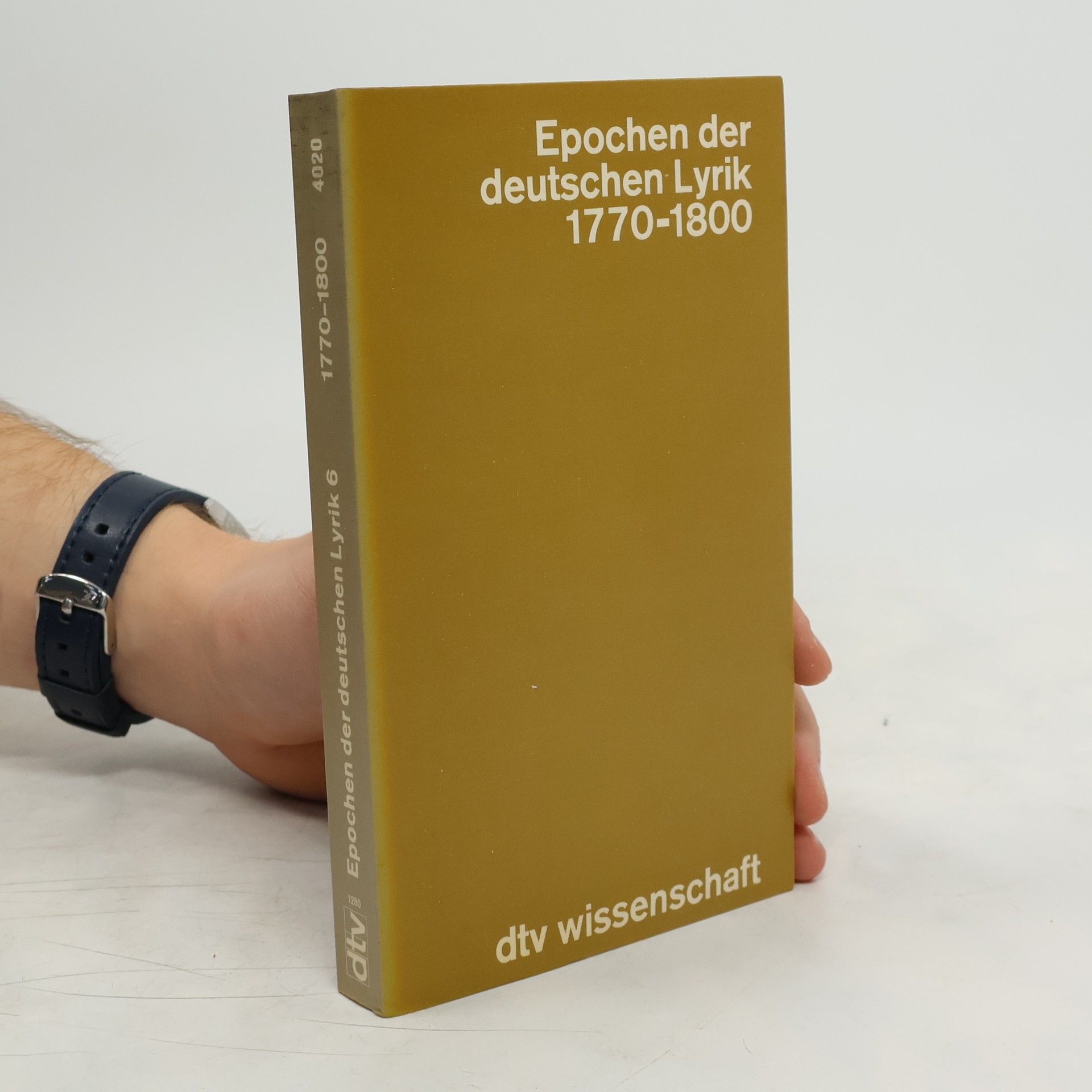 Various authors Epochen der deutschen Lyrik 6. 1770-1800