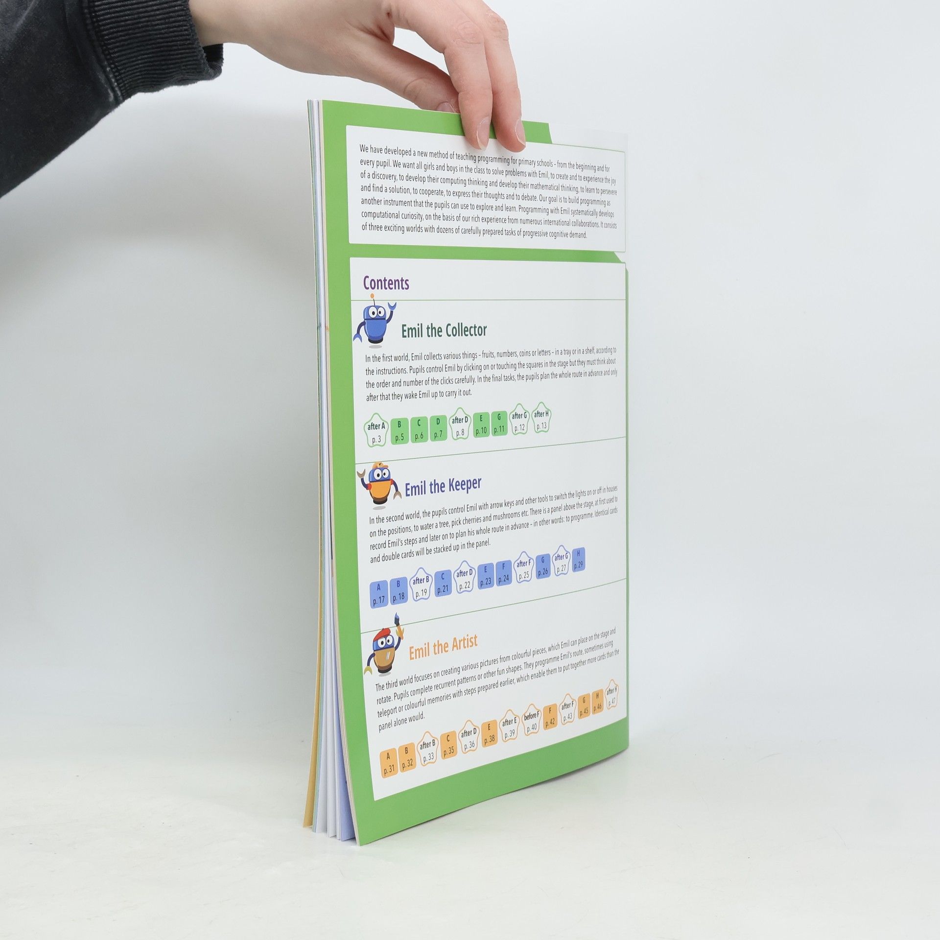 Kolektiv autorů Computing with Emil. Workbook