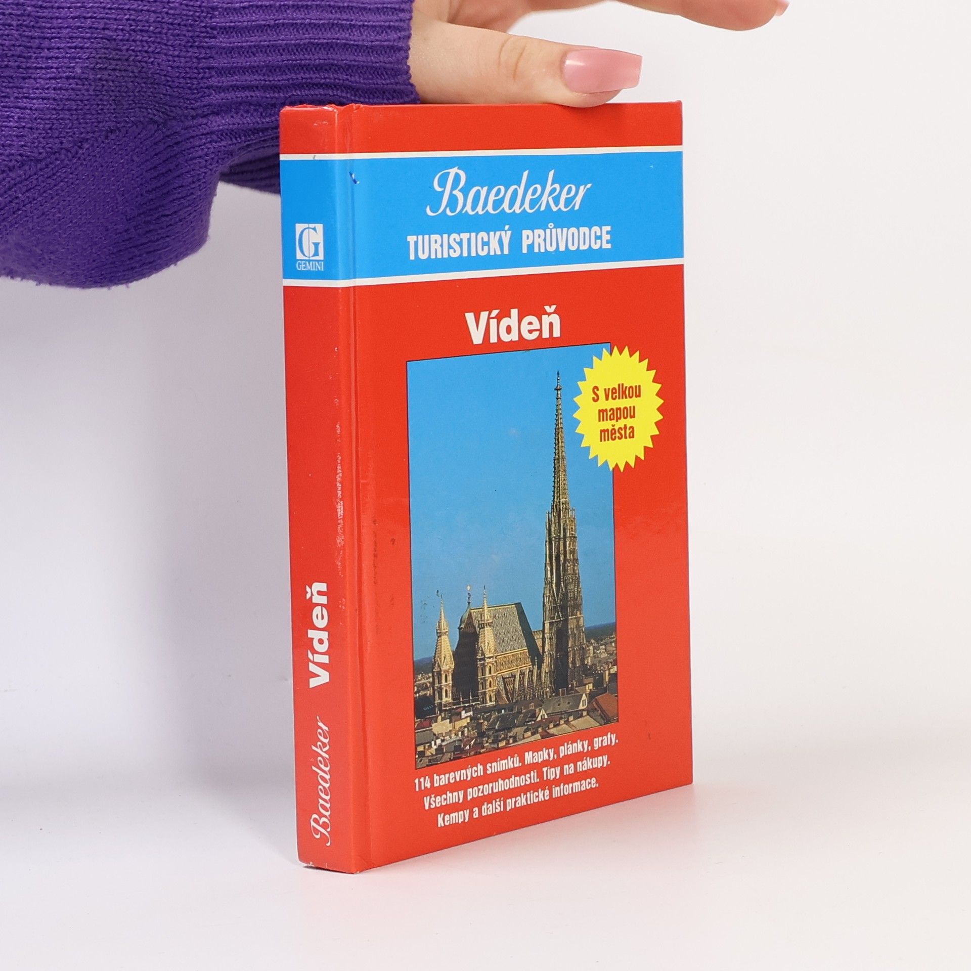 Autorenkollektiv Baedeker turistický průvodce - Vídeň (s mapou)