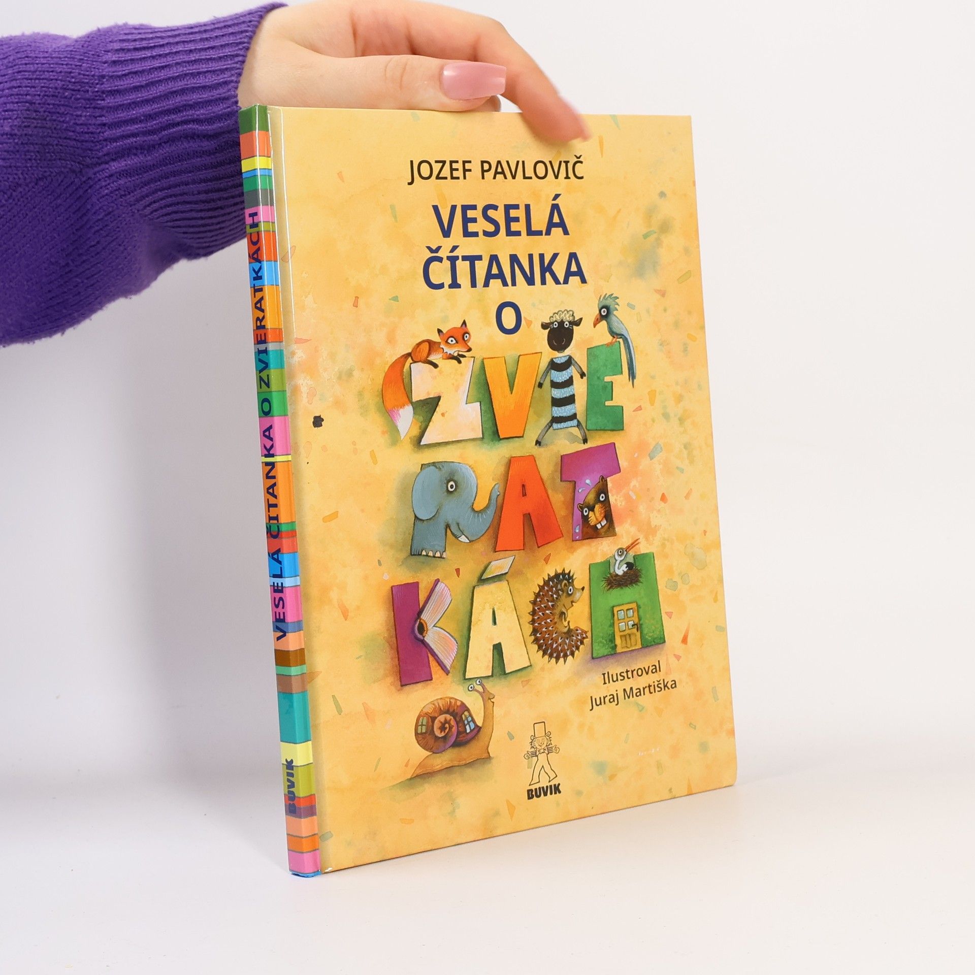 Jozef Pavlovič Veselá čítanka o zvieratkách