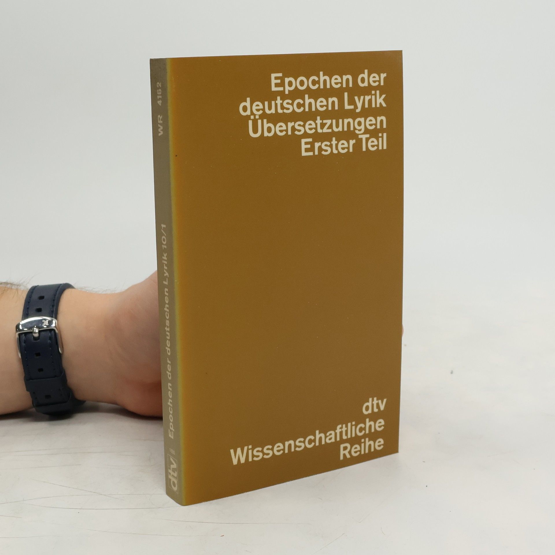 Dieter Gutzen Epochen der deutschen Lyrik 1