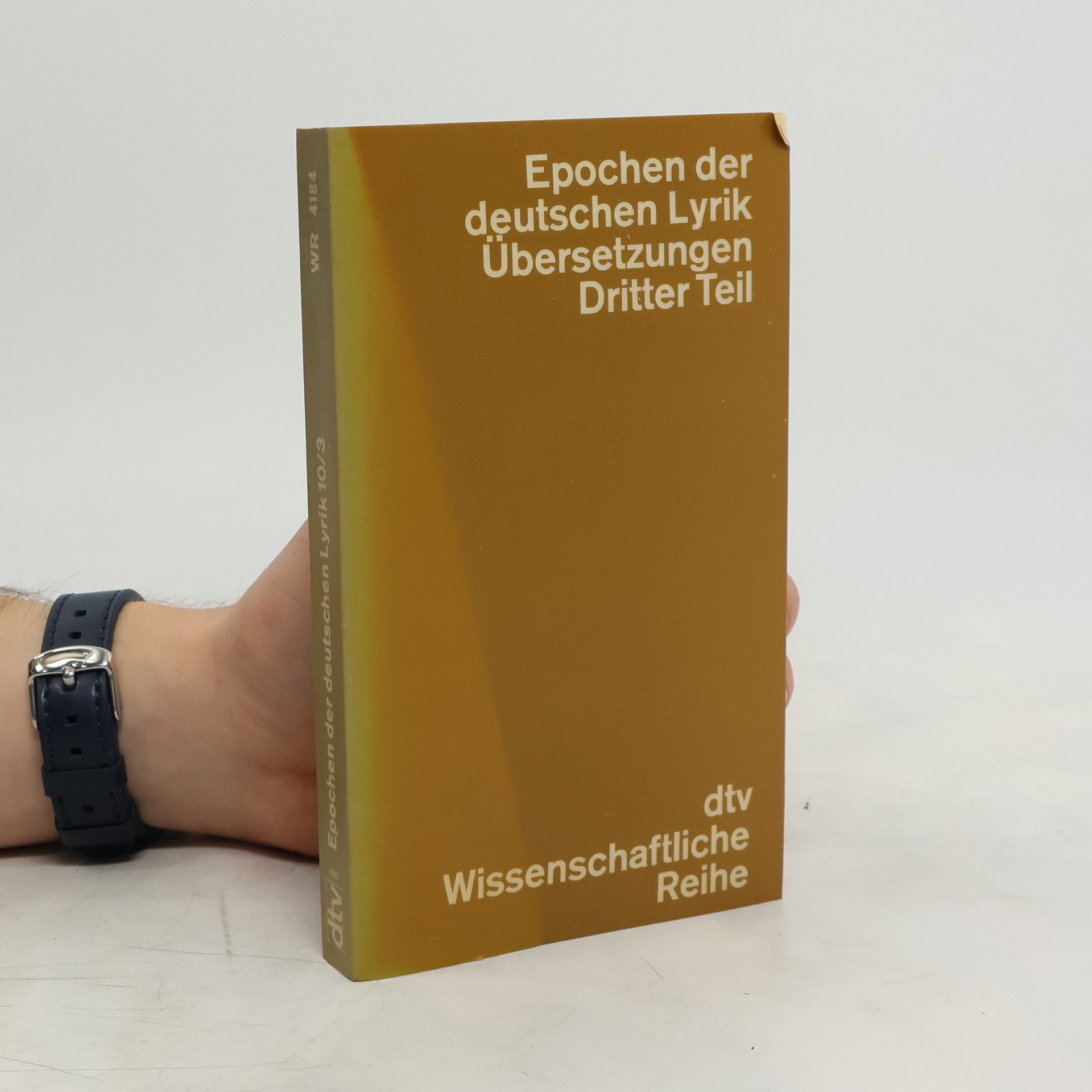 Dieter Gutzen Epochen der deutschen Lyrik