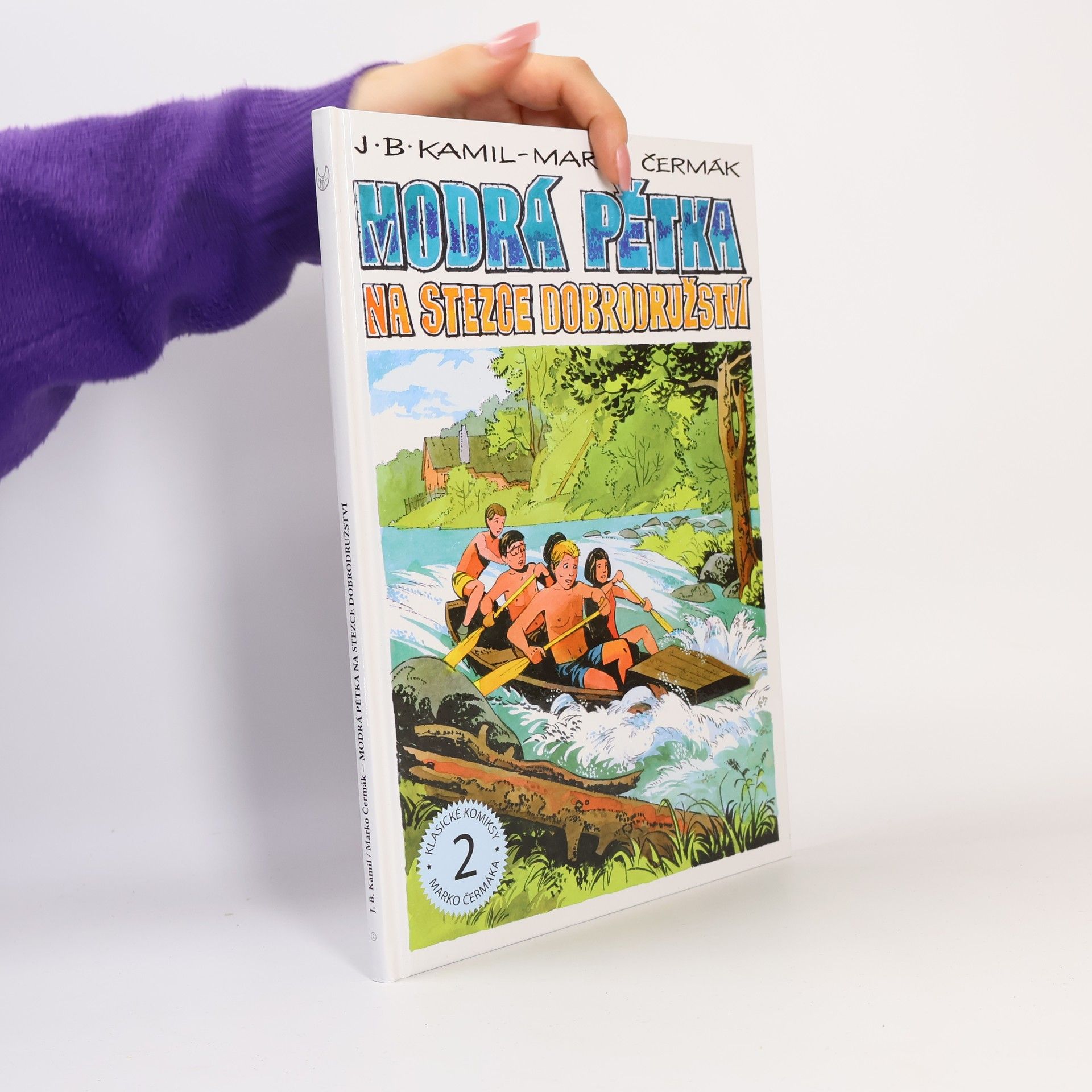Jiří Hromádko Modrá pětka na stezce dobrodružství