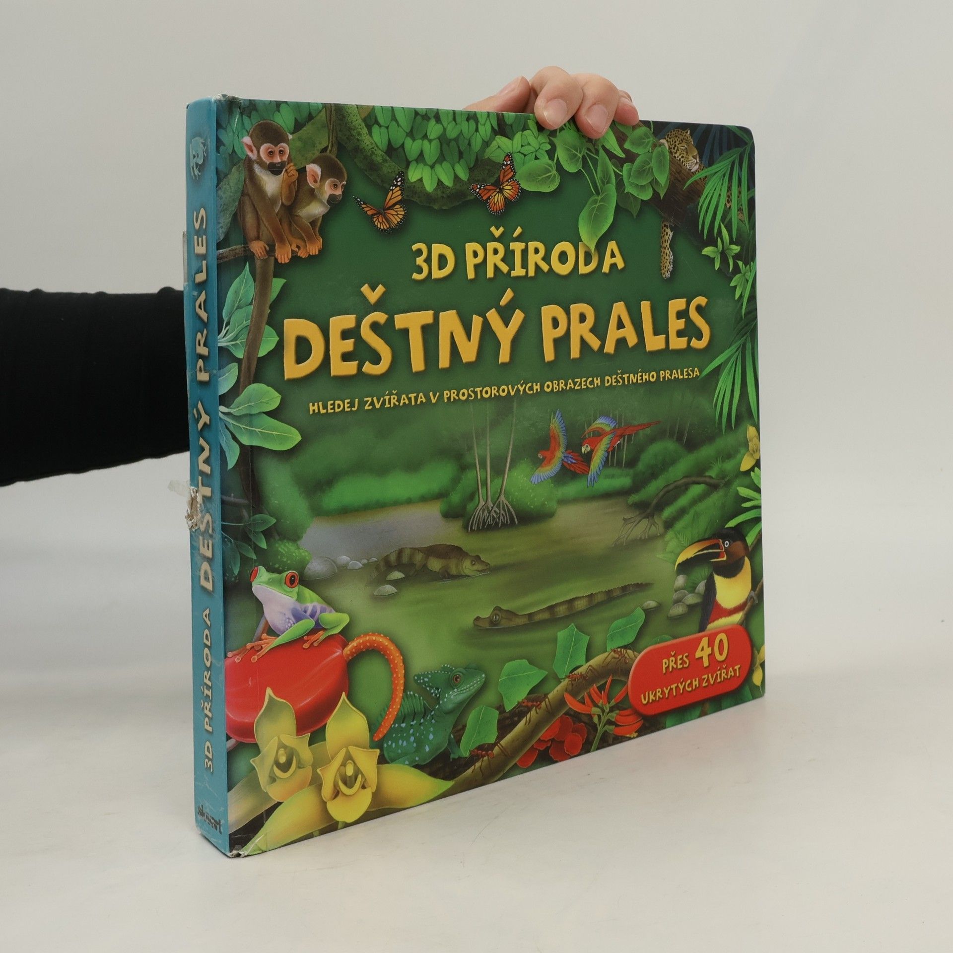 Fiammetta Dogi Deštný prales : hledej zvířata v prostorových obrazech deštného pralesa (pop-up leporelo)