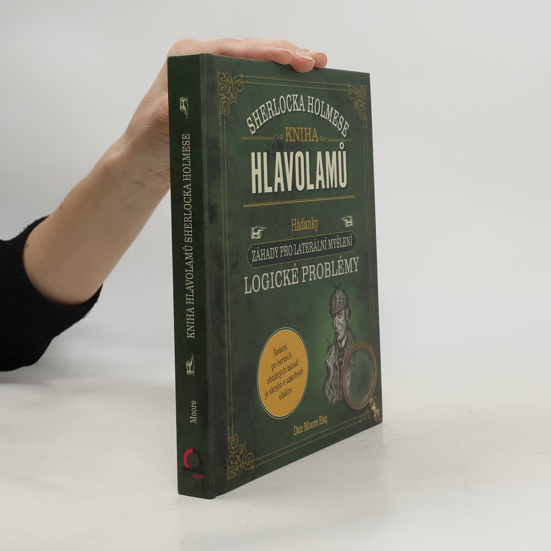Dan Moore Kniha hlavolamů Sherlocka Holmese